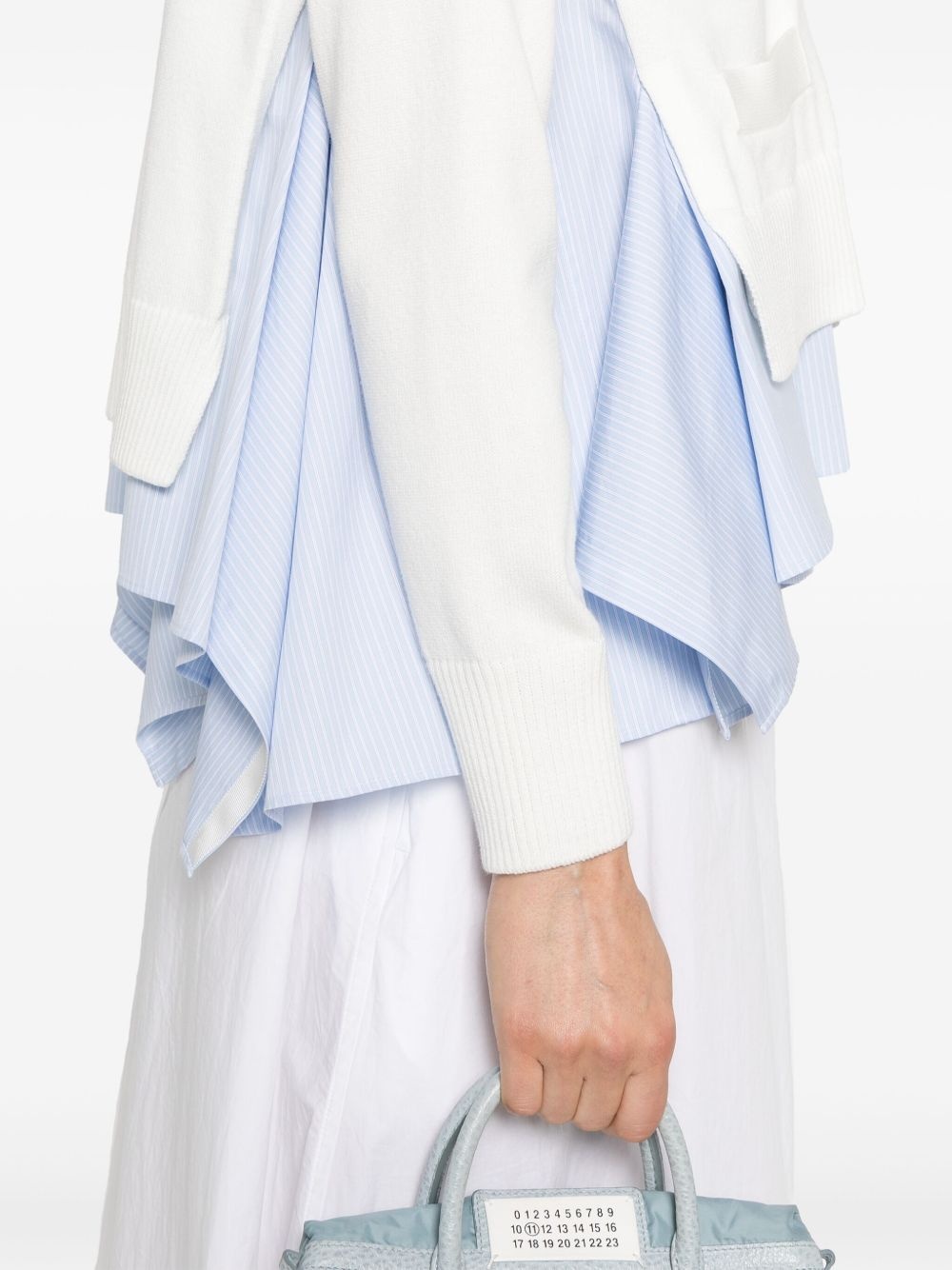cardigan-layered top - 5