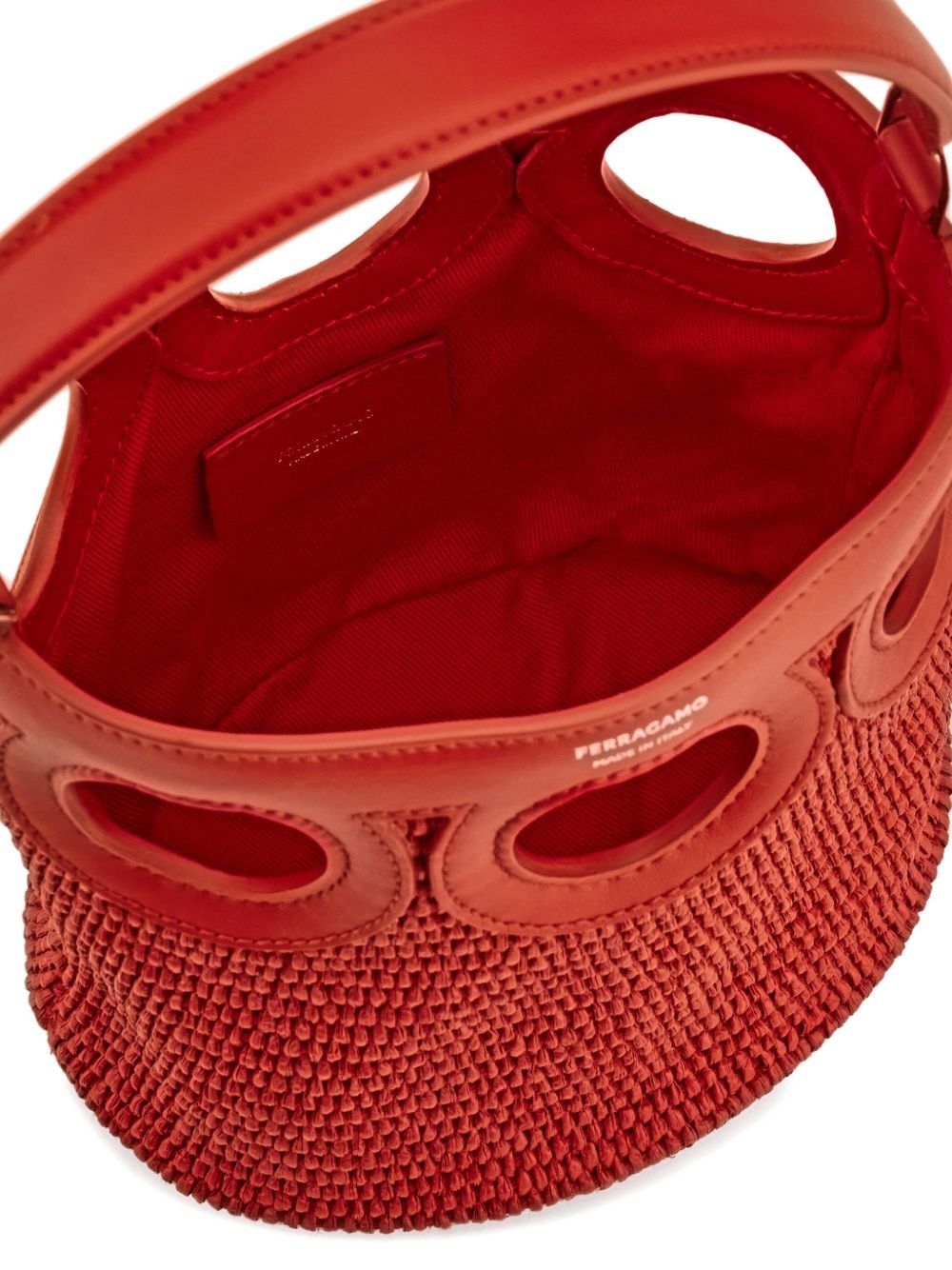 mini Gancini bucket bag - 4