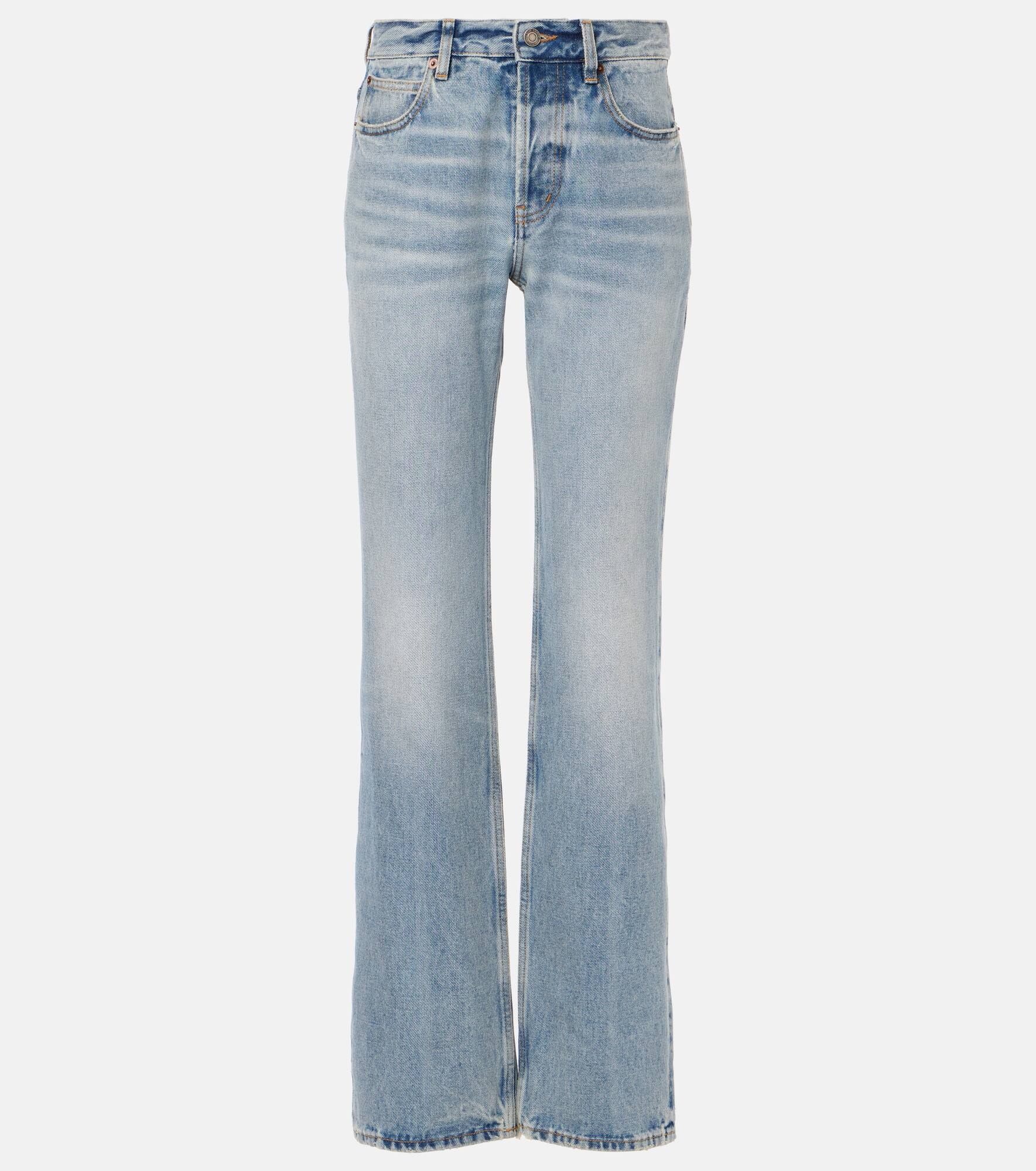 Nico high-rise straight jeans - 1