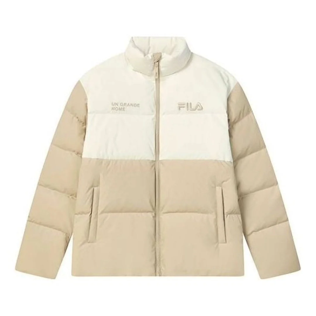 FILA Down Jacket 'Beige White' F11U249903F-LK - 1
