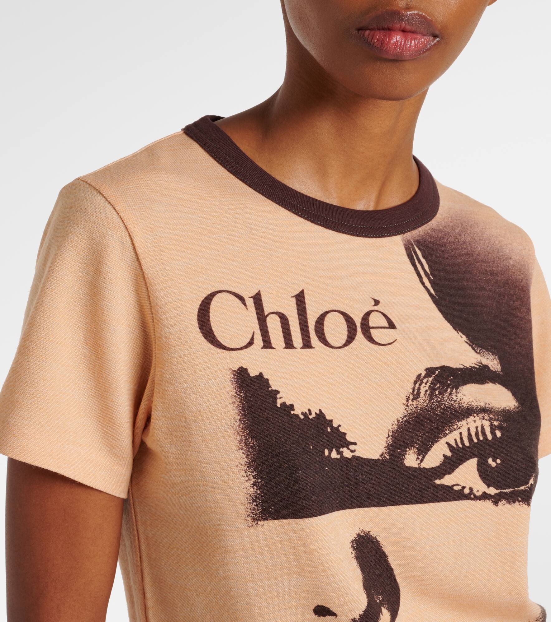 Logo printed jersey T-shirt - 4