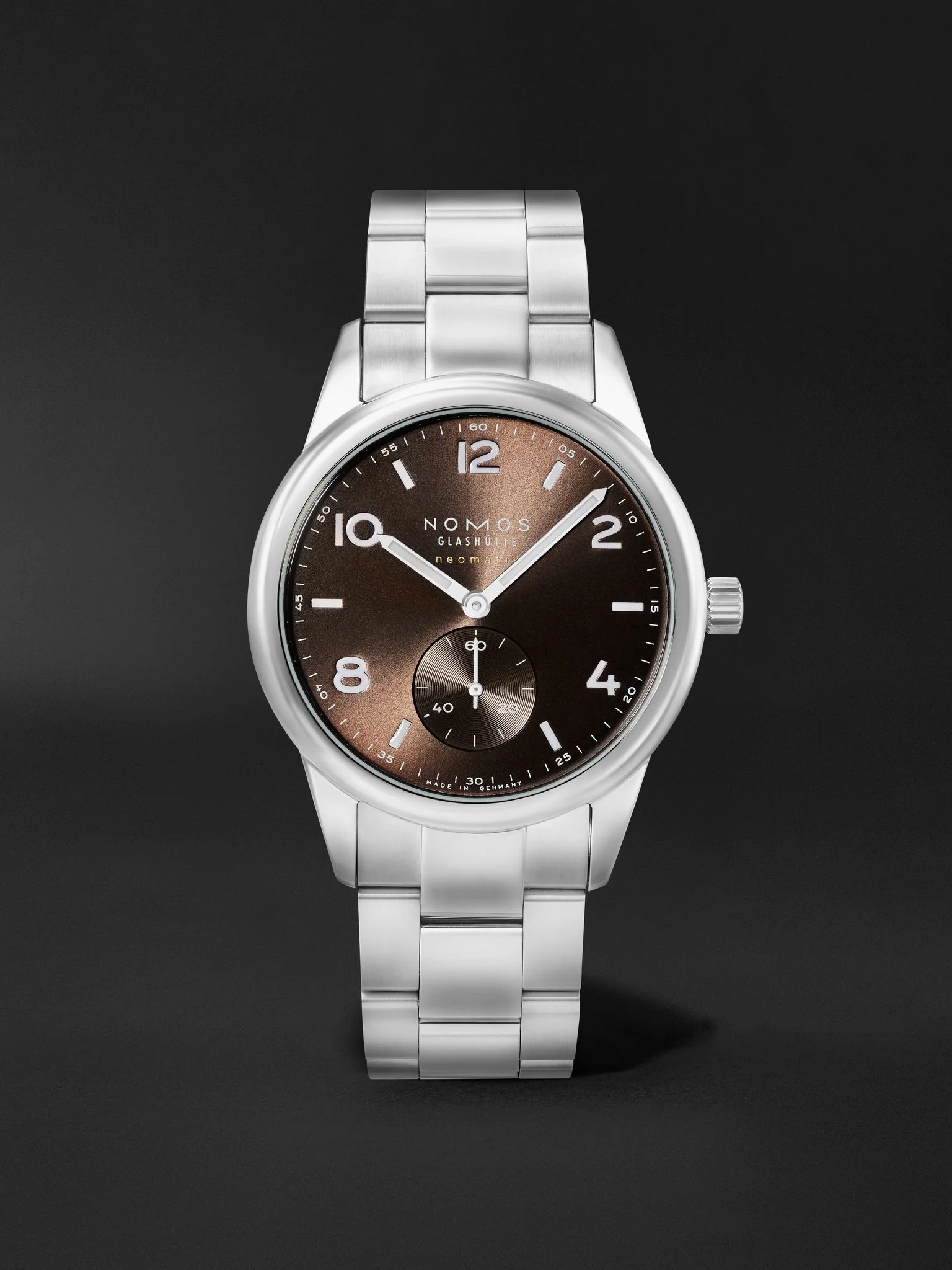 Club Sport Neomatik Automatic 39.5mm Stainless Steel Watch, Ref. No. 760 Brown - 1