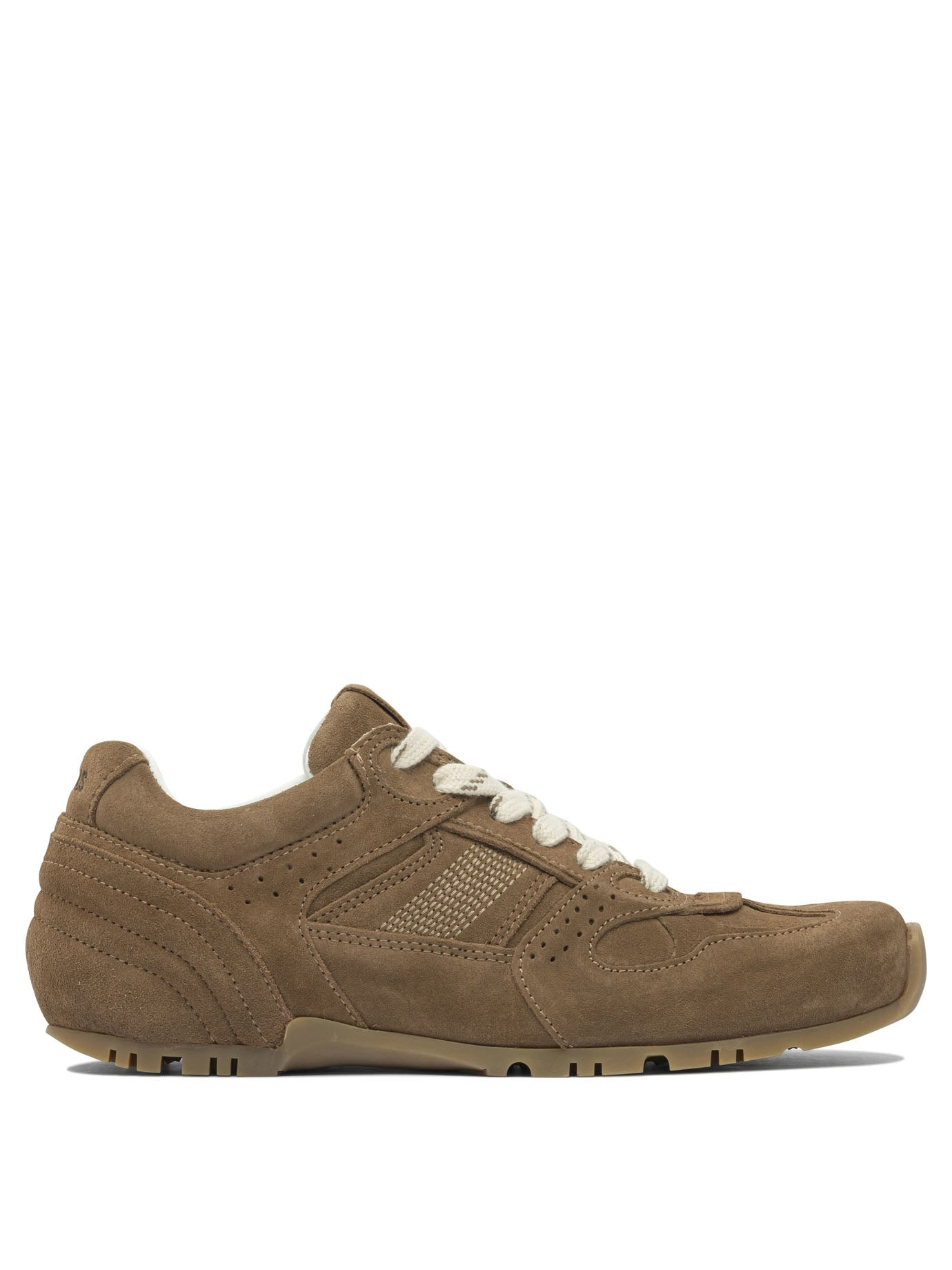 Alohas - Alohas Tb.56 Suede Cream Leather Sneakers - 1