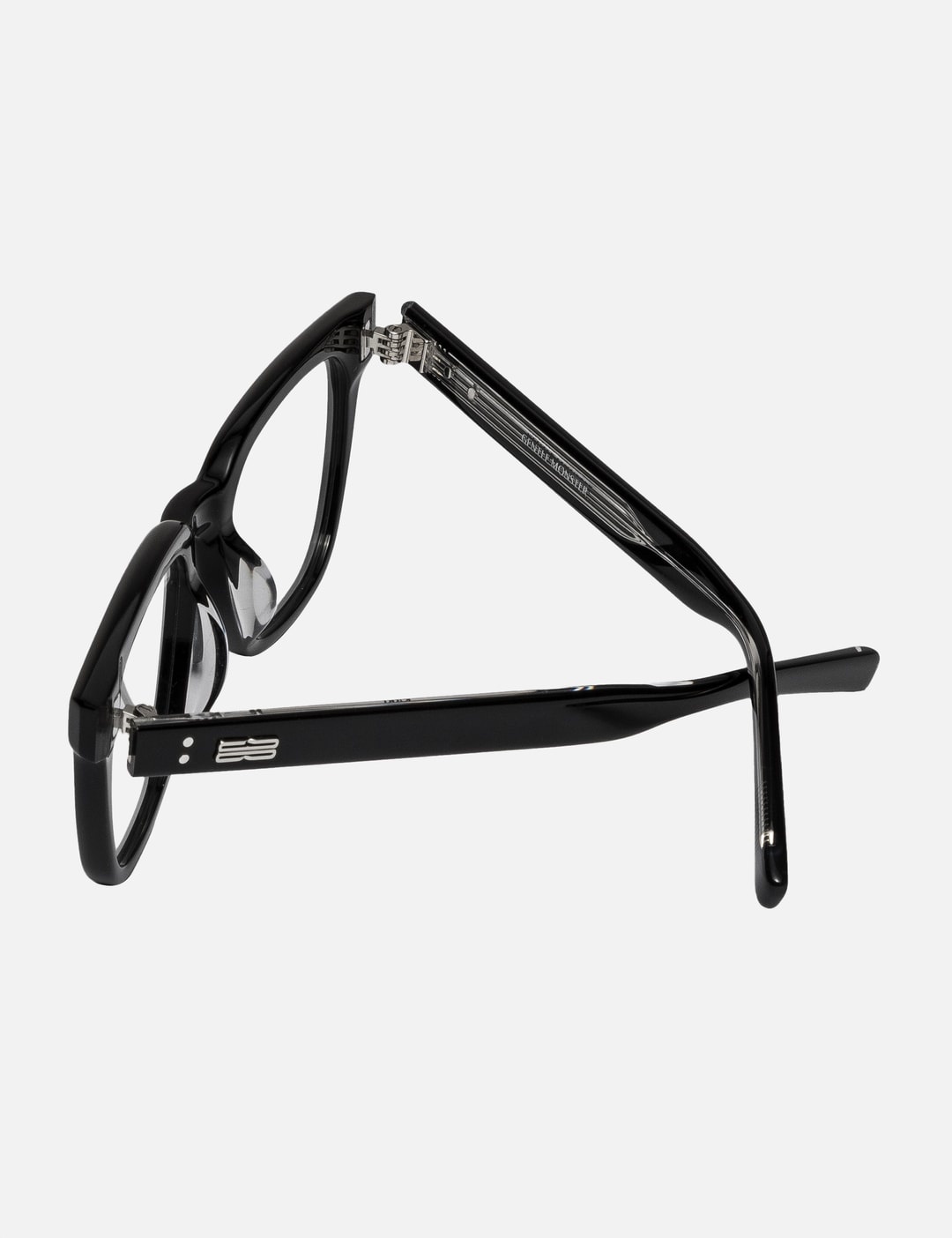 小物 GENTLE MONSTER KARL 01 Gentle Monster Karl 01 square-frame Glasses | Black | FARFETCH CA