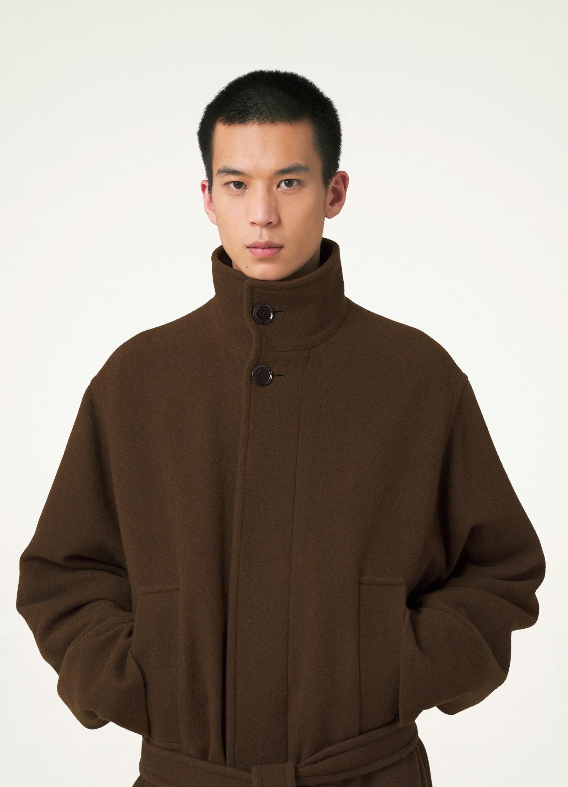 BATHROBE COAT
WOOL CASHMERE - 8