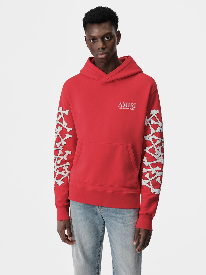 AMIRI BONES STACKED HOODIE | REVERSIBLE