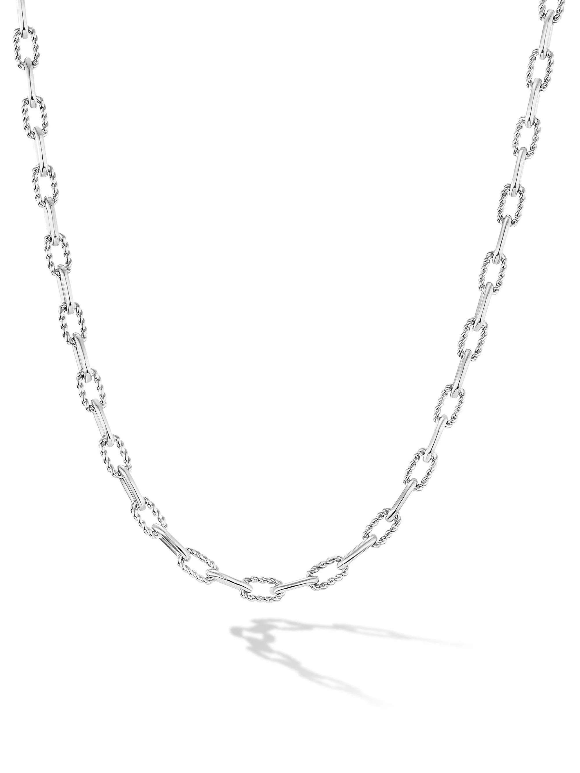 Women's Madison Chain Necklace in Sterling Silver, 3MM - Silver - 1