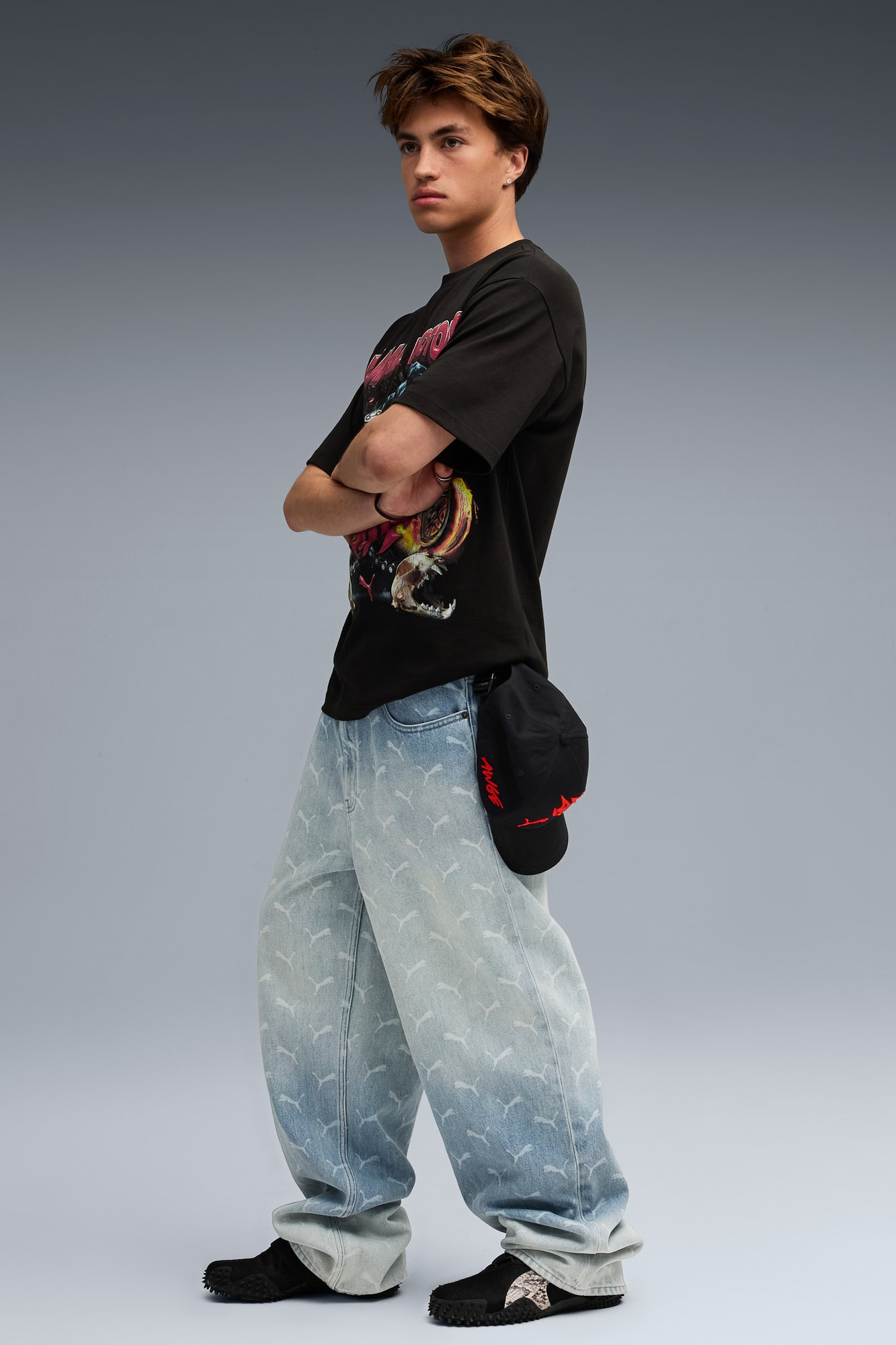 A$AP ROCKY x PUMA Men's Laser Monogram Denim - 5