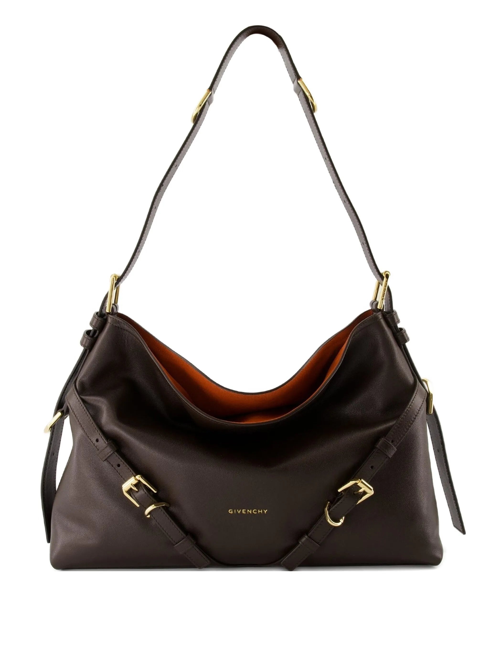 Givenchy Medium Voyou Buckle-fastening Calfskin Shoulder Bag - 1
