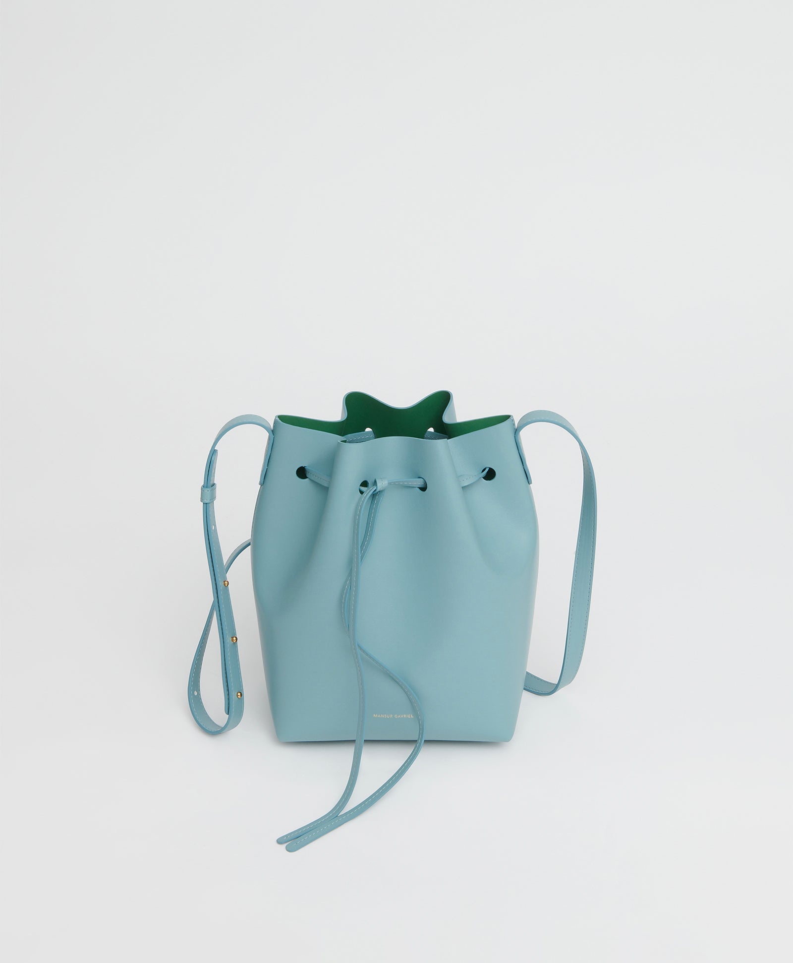 VEGAN APPLE BUCKET BAG - 2