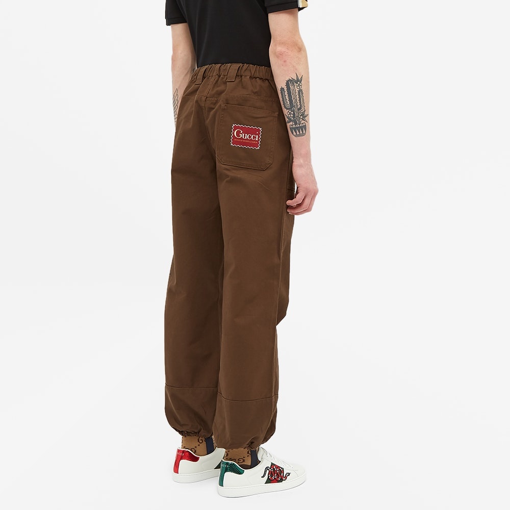 Gucci Logo Patch Loose Pant - 5