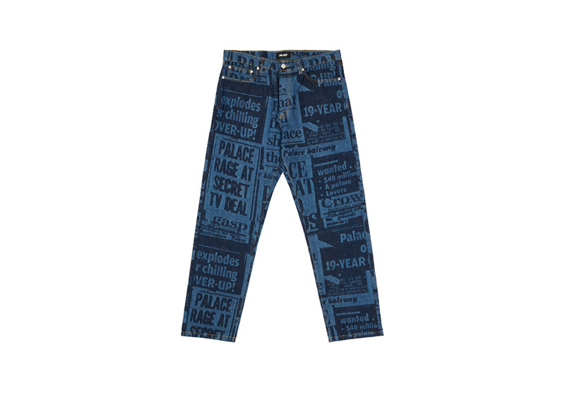 TABLOID DENIM JEAN 푸른 - 1