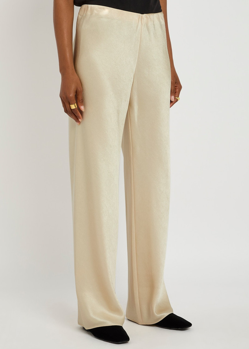 Vince Vince Fluid Satin Bias Trousers outlook