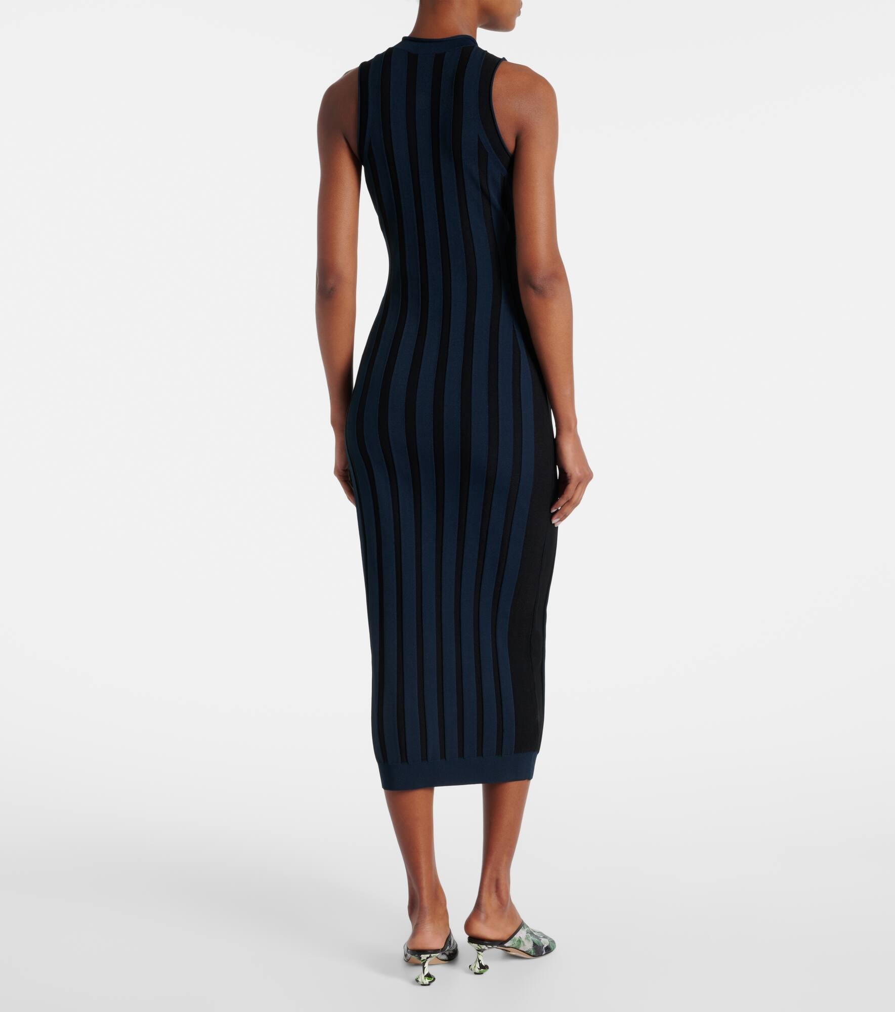 Anagram striped maxi dress - 3
