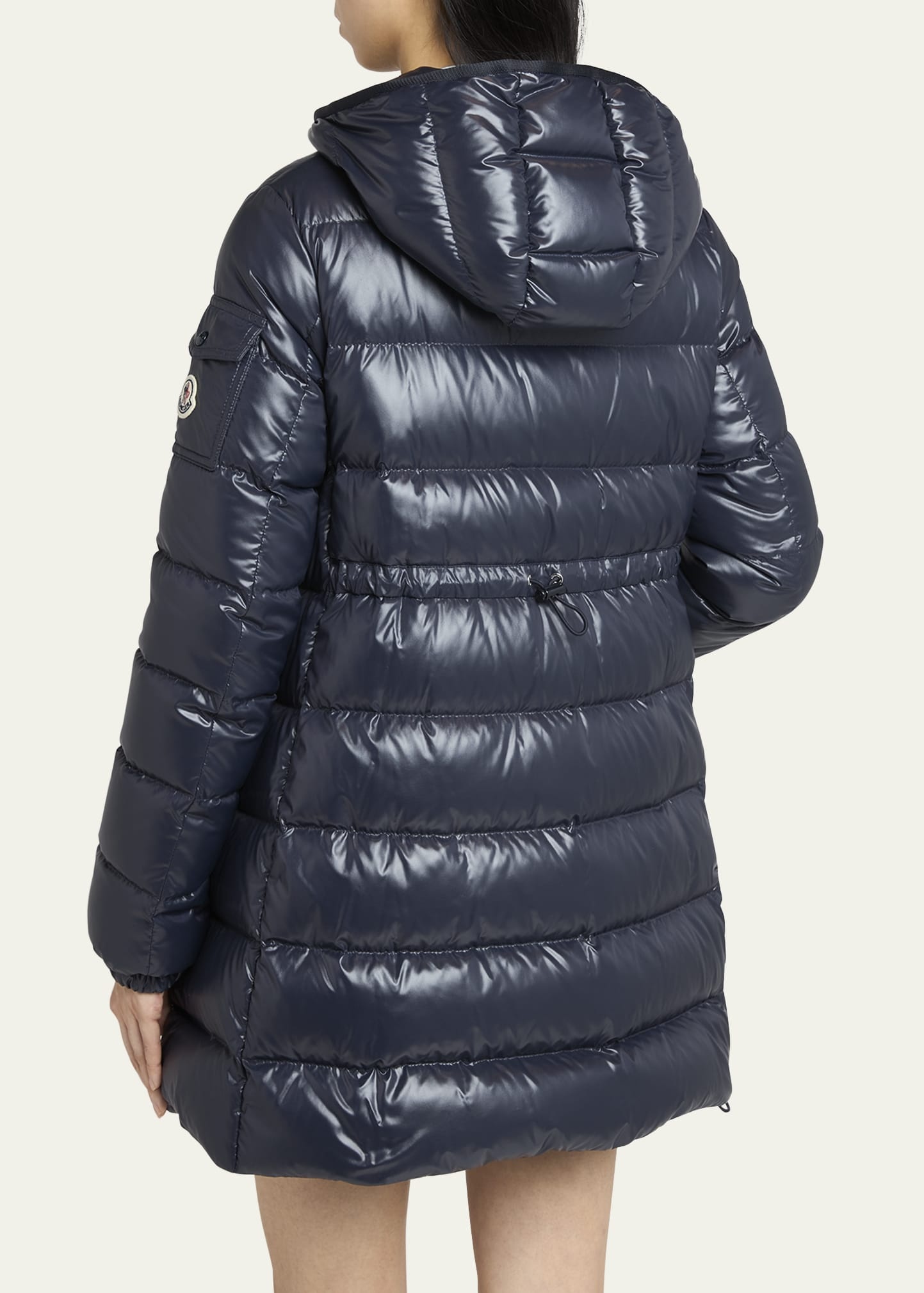 Courcelles Long Hooded Down Puffer Coat - 3