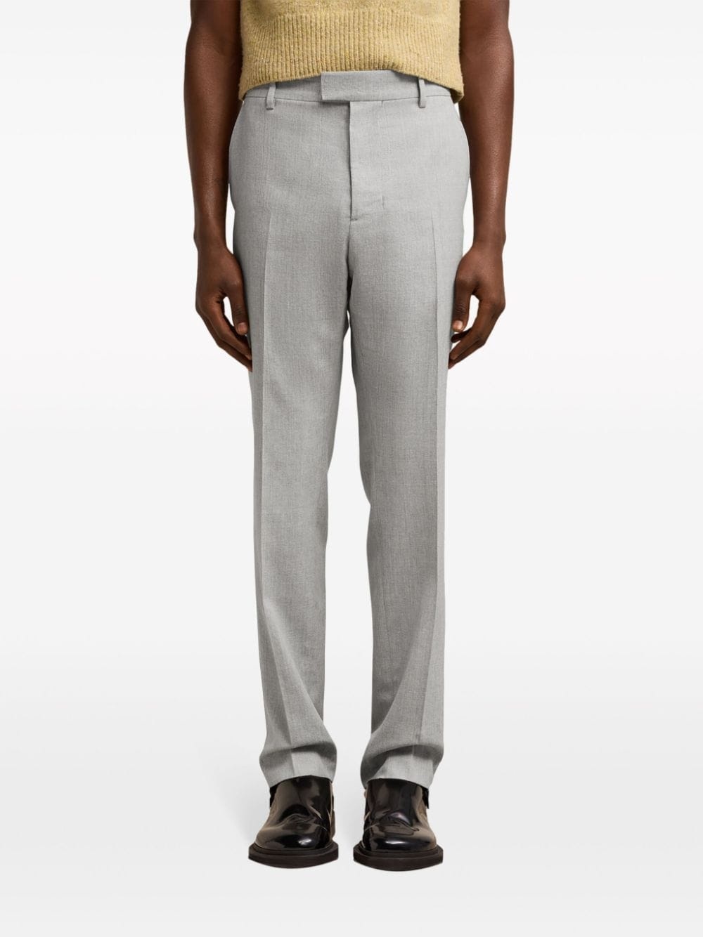 tailored virgin wool trousers - 5