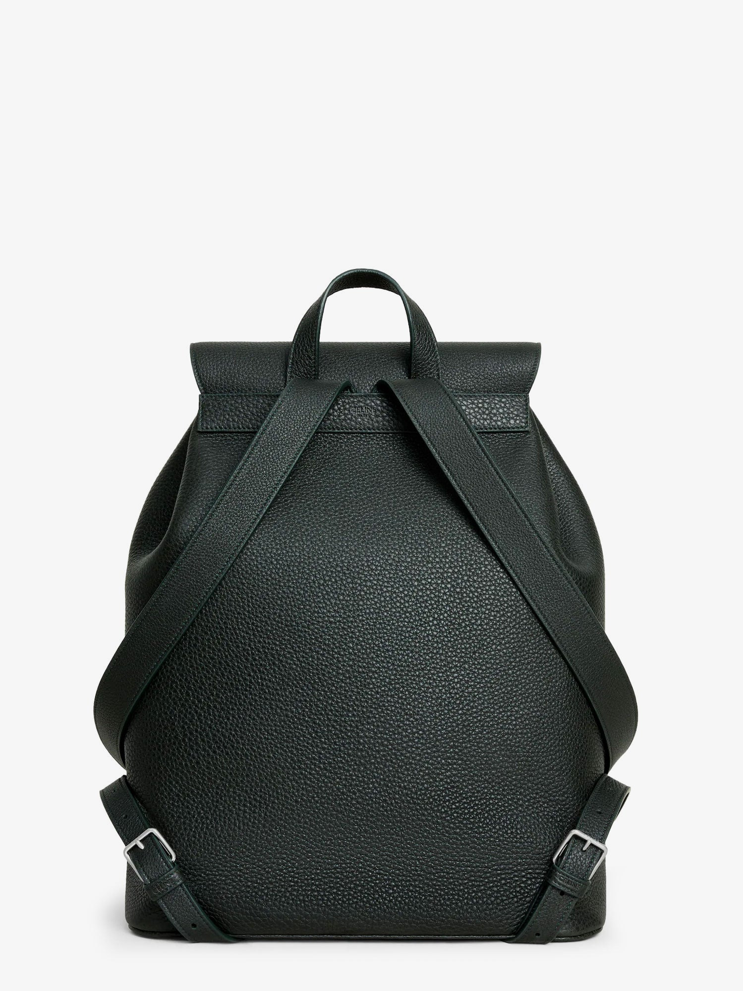 Celine Folco Leather Backpack - 2