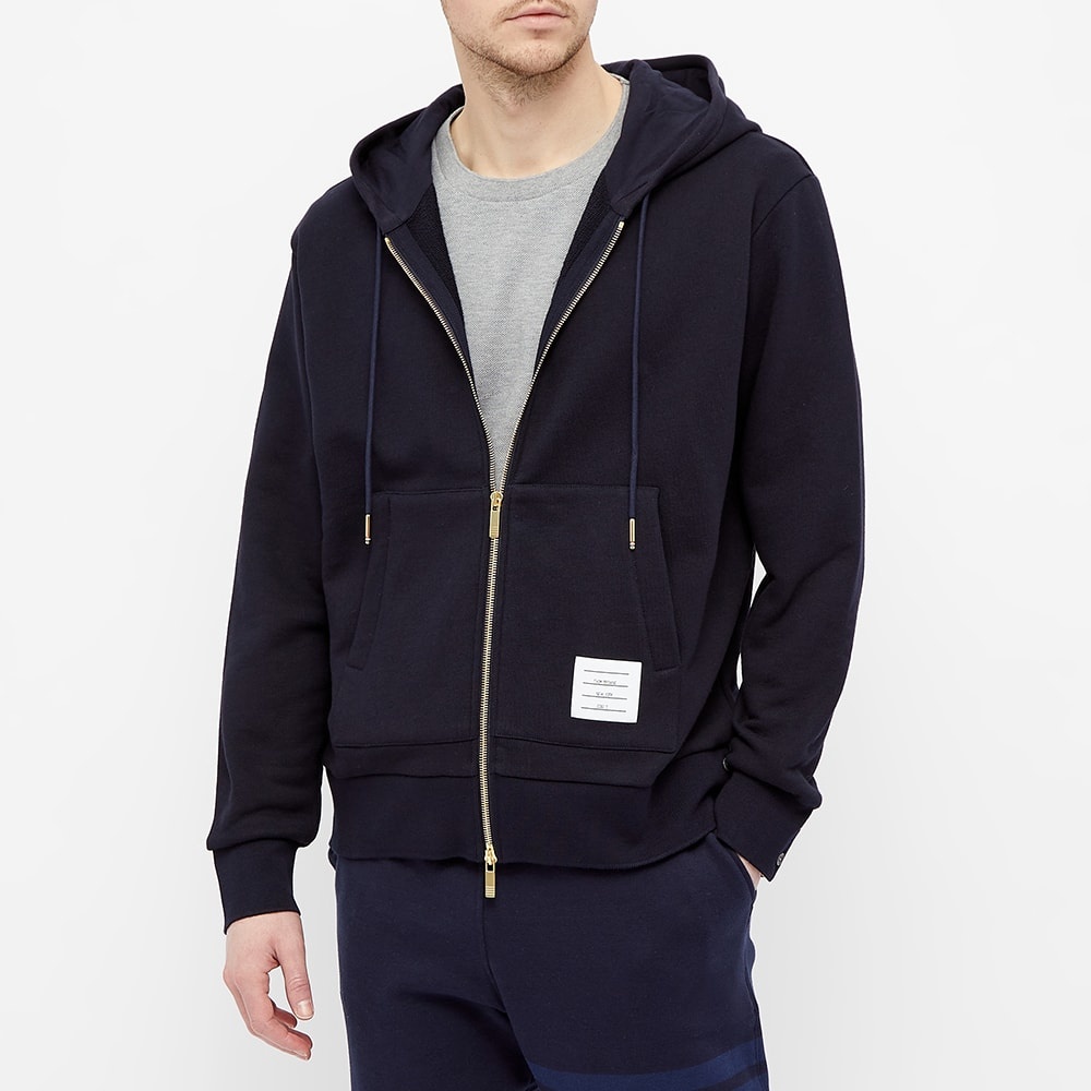 Thom Browne Back Stripe Hoody - 4