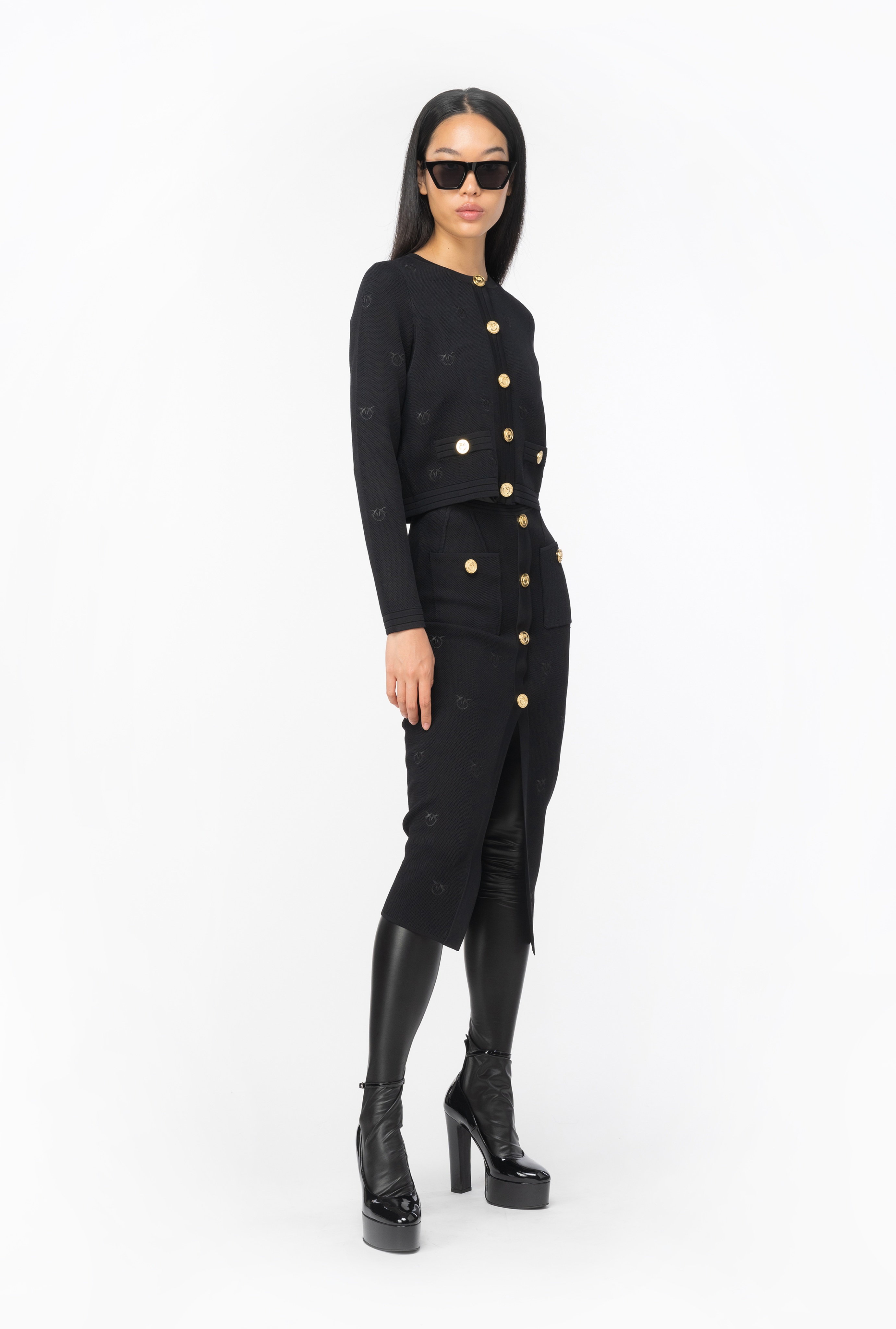 LOVE BIRDS JACQUARD JACKET - 4