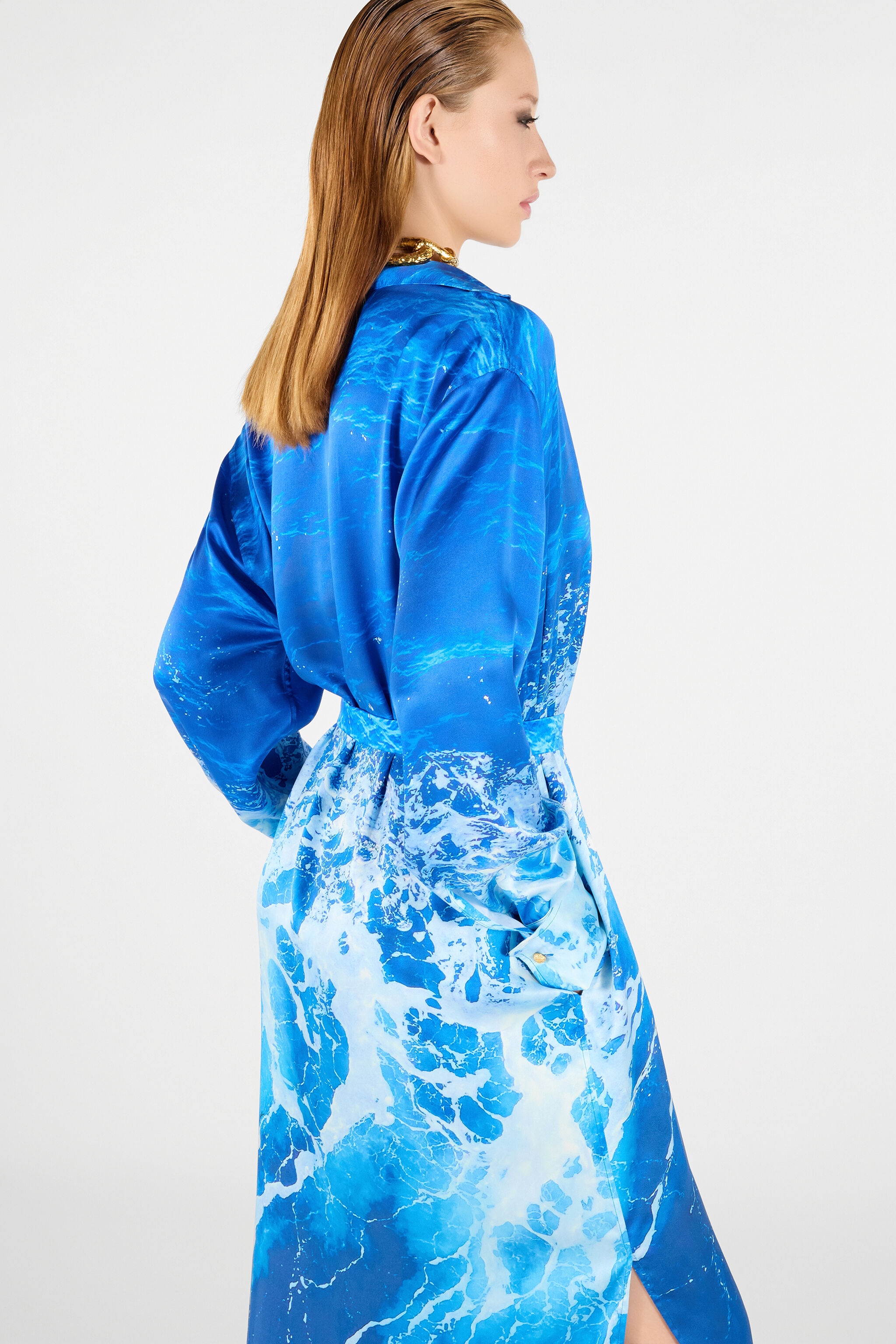 Stretto di Messina Print Dress - 6