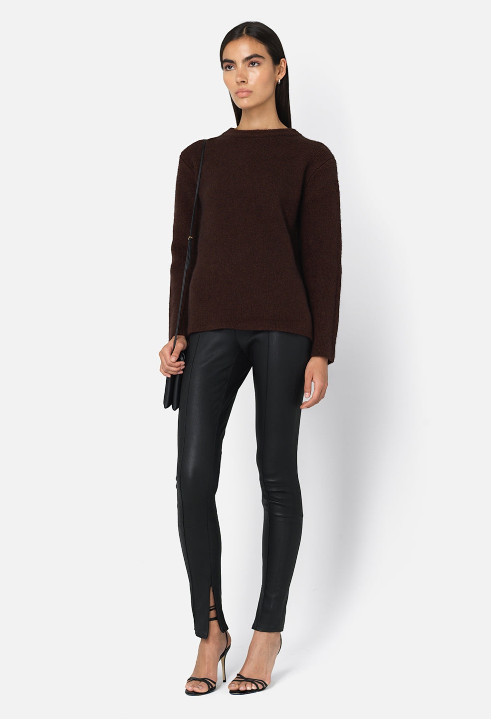 FOGGY WOOL CREW SWEATER - 3