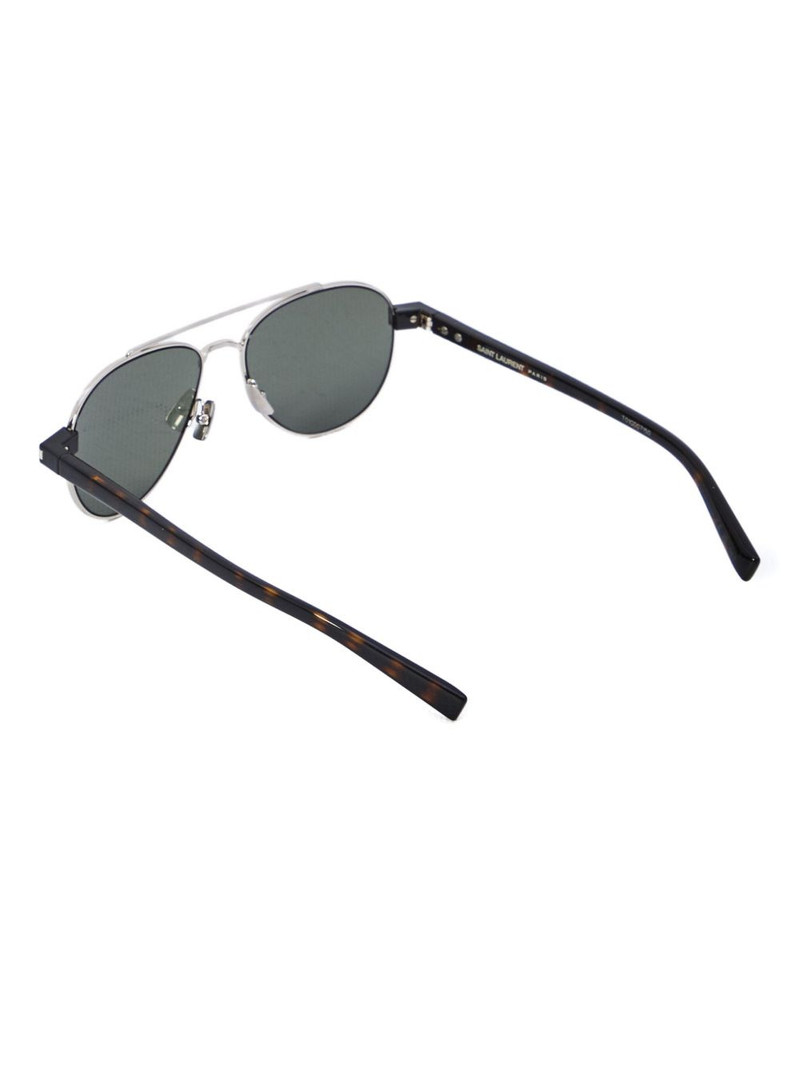 SAINT LAURENT pilot-frame sunglasses outlook
