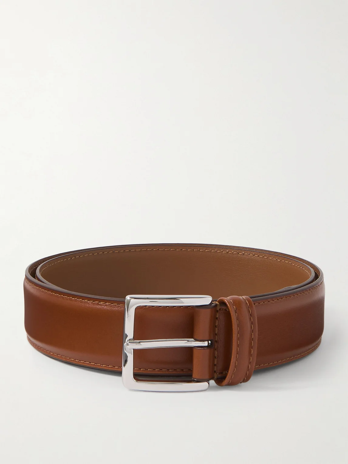3.5cm Leather Belt - 1