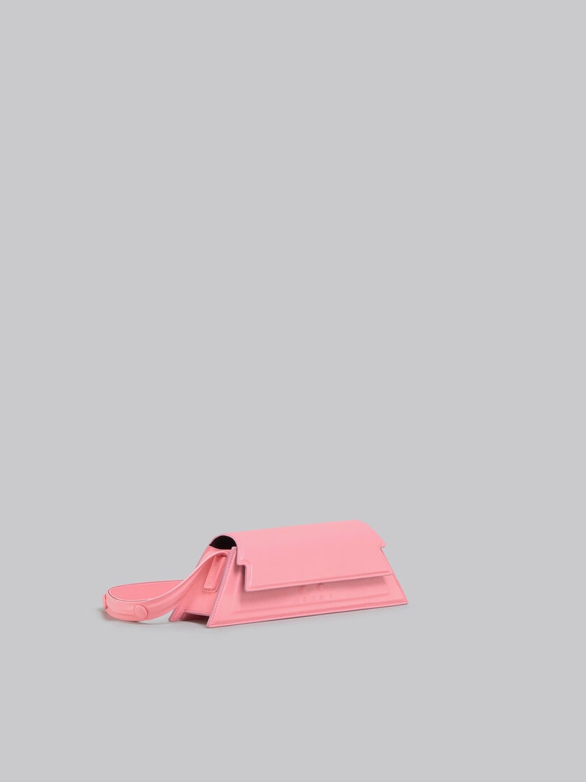 MINI TRUNKOISE BAG IN SMOOTH LIGHT PINK LEATHER - 6