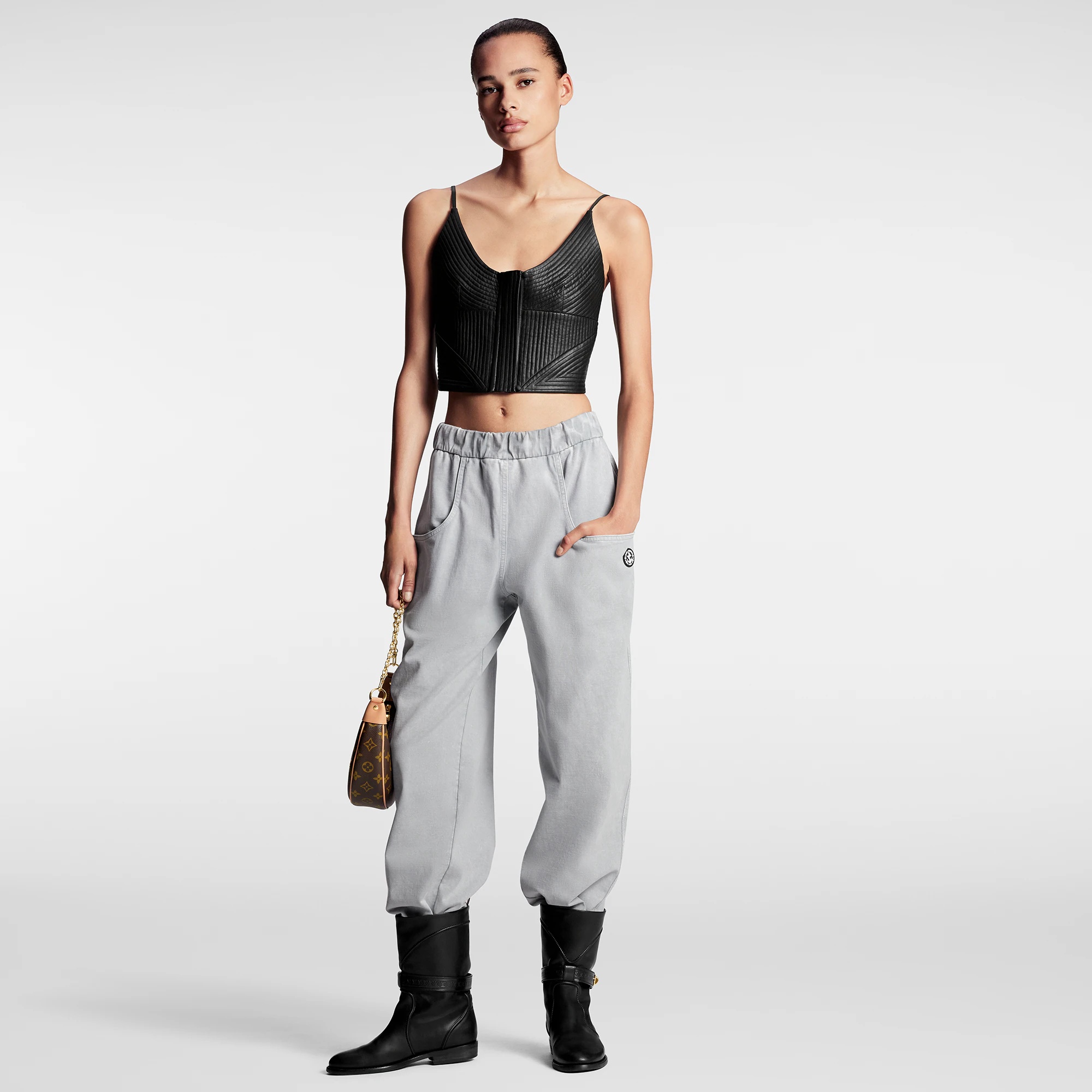 Jersey Carrot Pants - 4