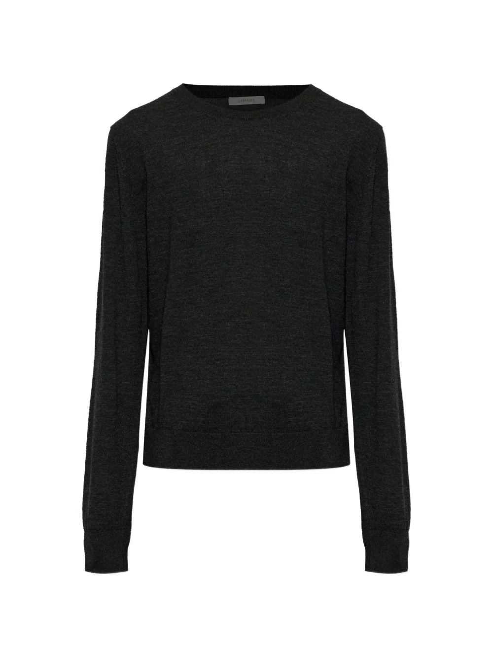 crew-neck wool knitwear - 1