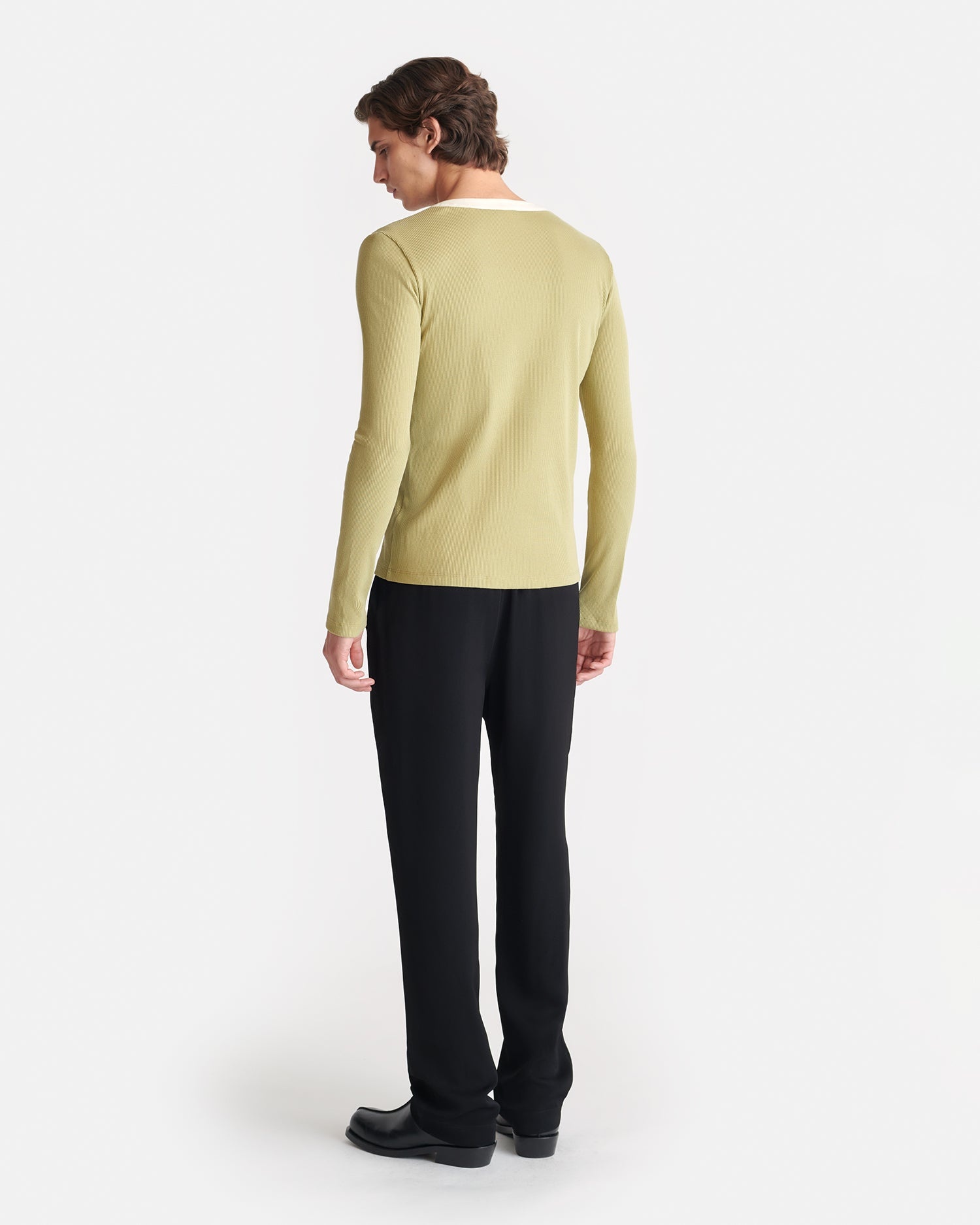 Ribbed Jersey Top - 3