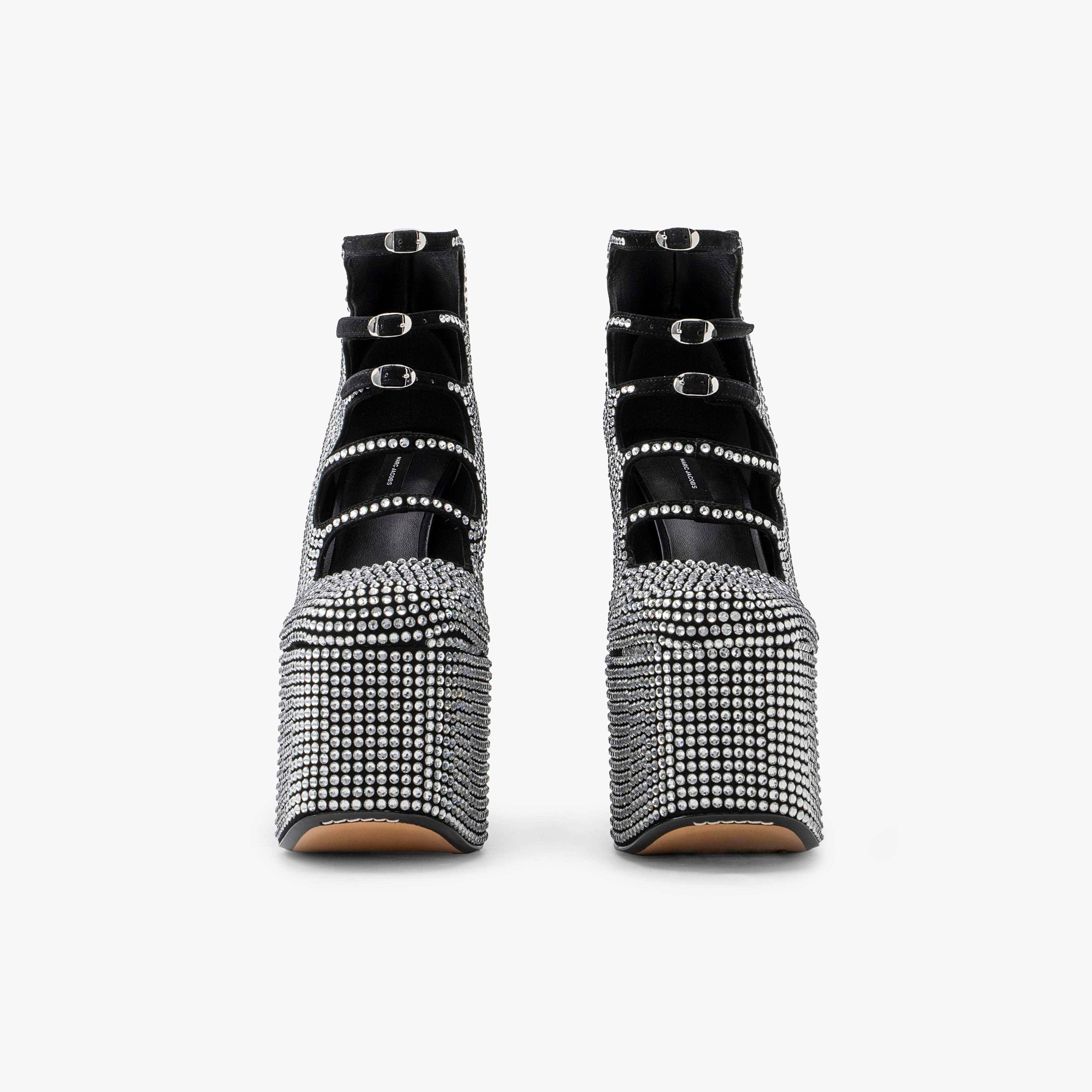Marc Jacobs THE RHINESTONE KIKI ANKLE BOOT | REVERSIBLE