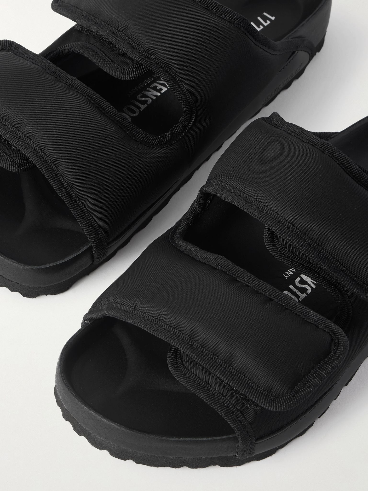 Arizona Cosy Padded Shell Sandals Black - 5
