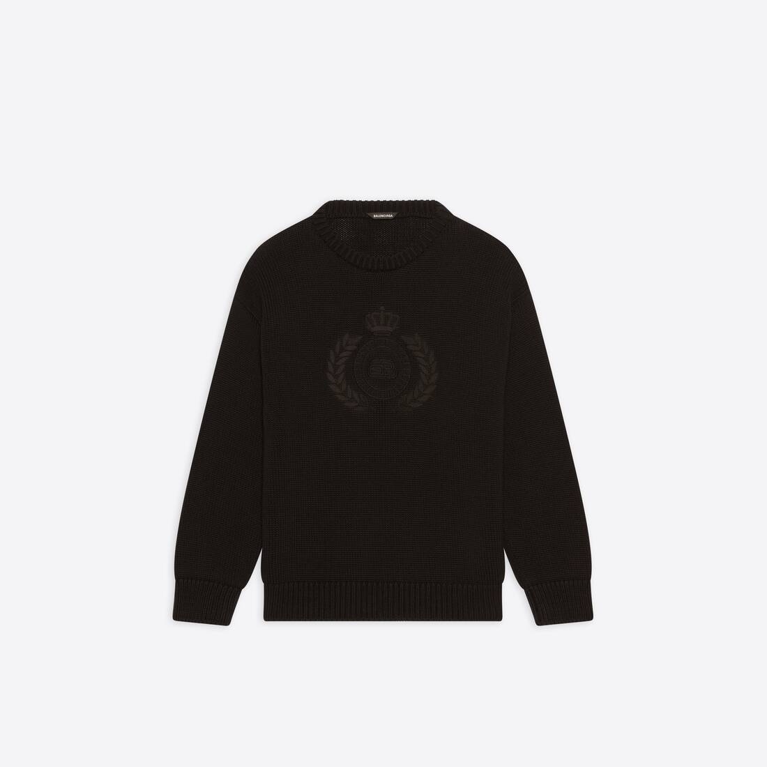 Bb Laurel Crewneck in Black - 1