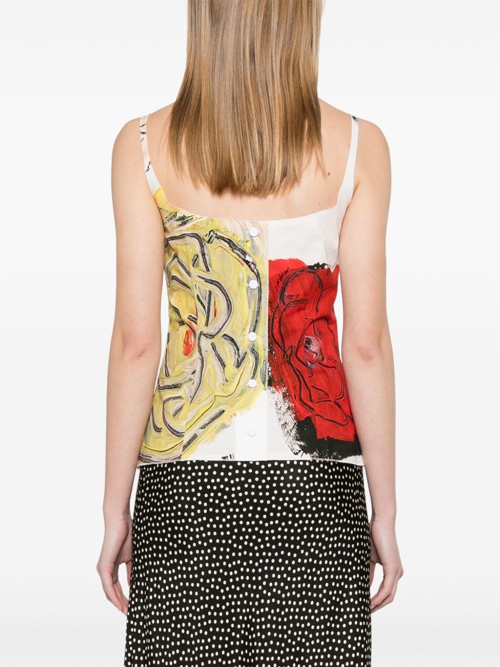 illustration-print top - 4