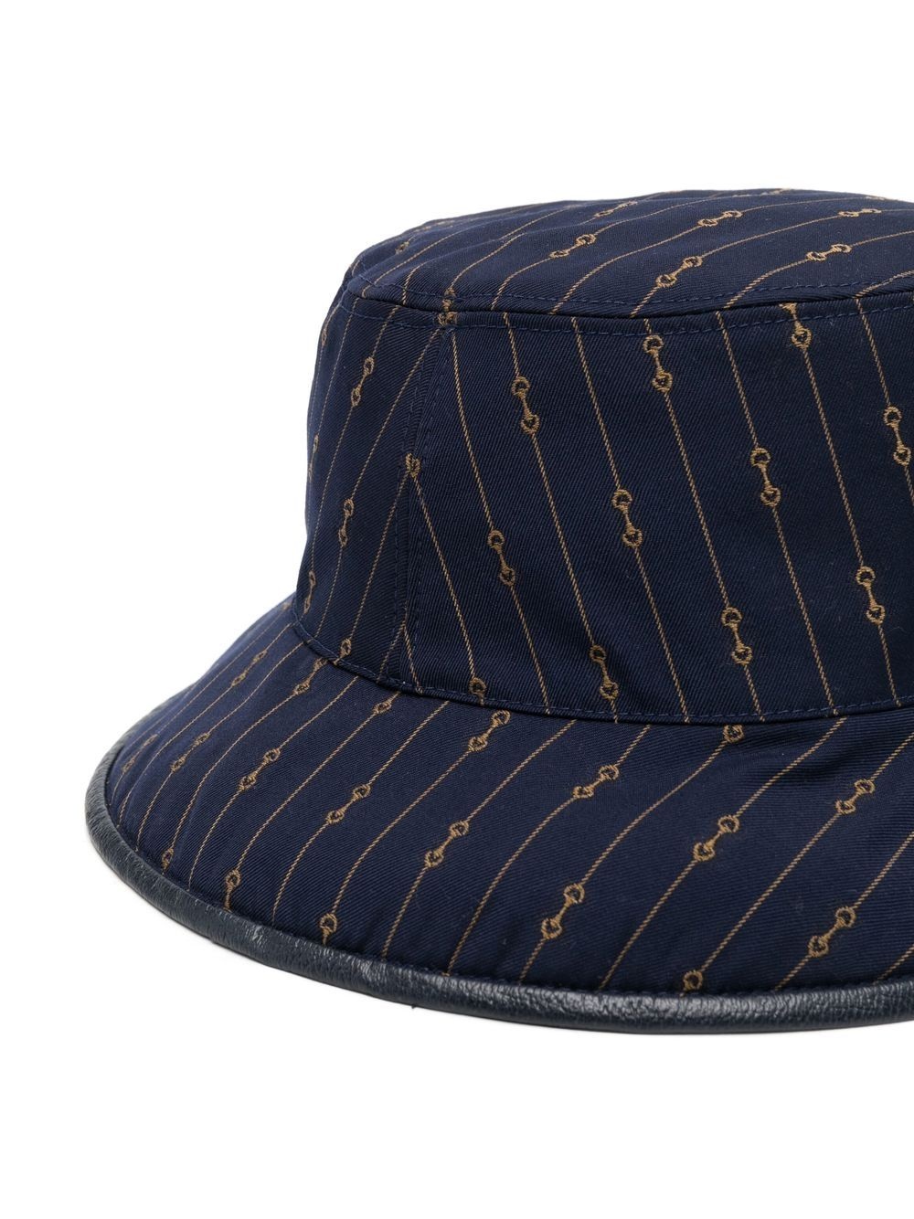 reversible GG and Horsebit bucket hat - 2
