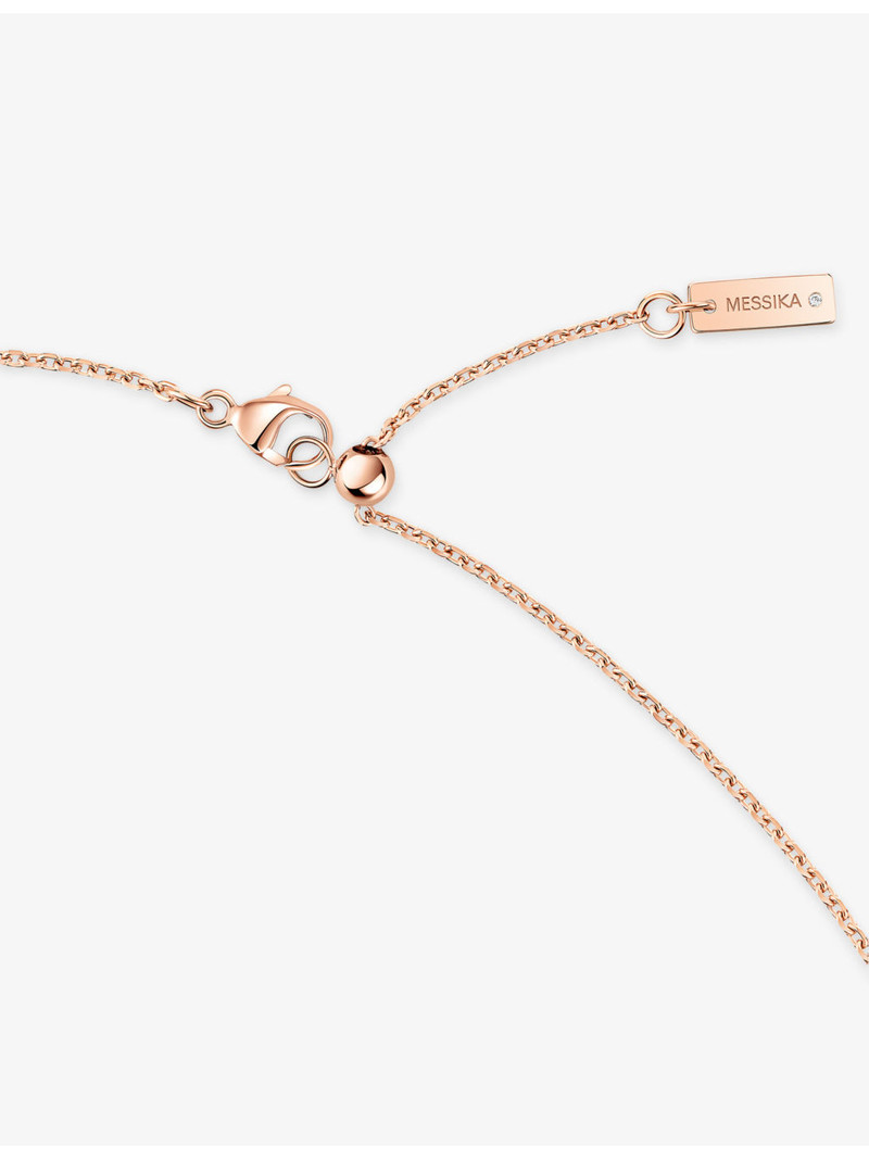 Moderniste 18ct Rose-Gold And 0.15ct Diamond Necklace 3