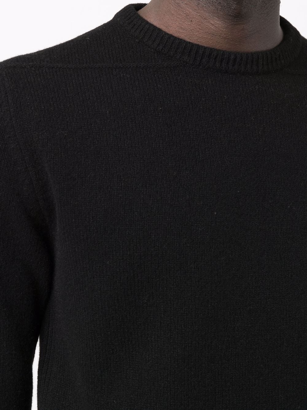 crew-neck rib-trimmed jumper - 5