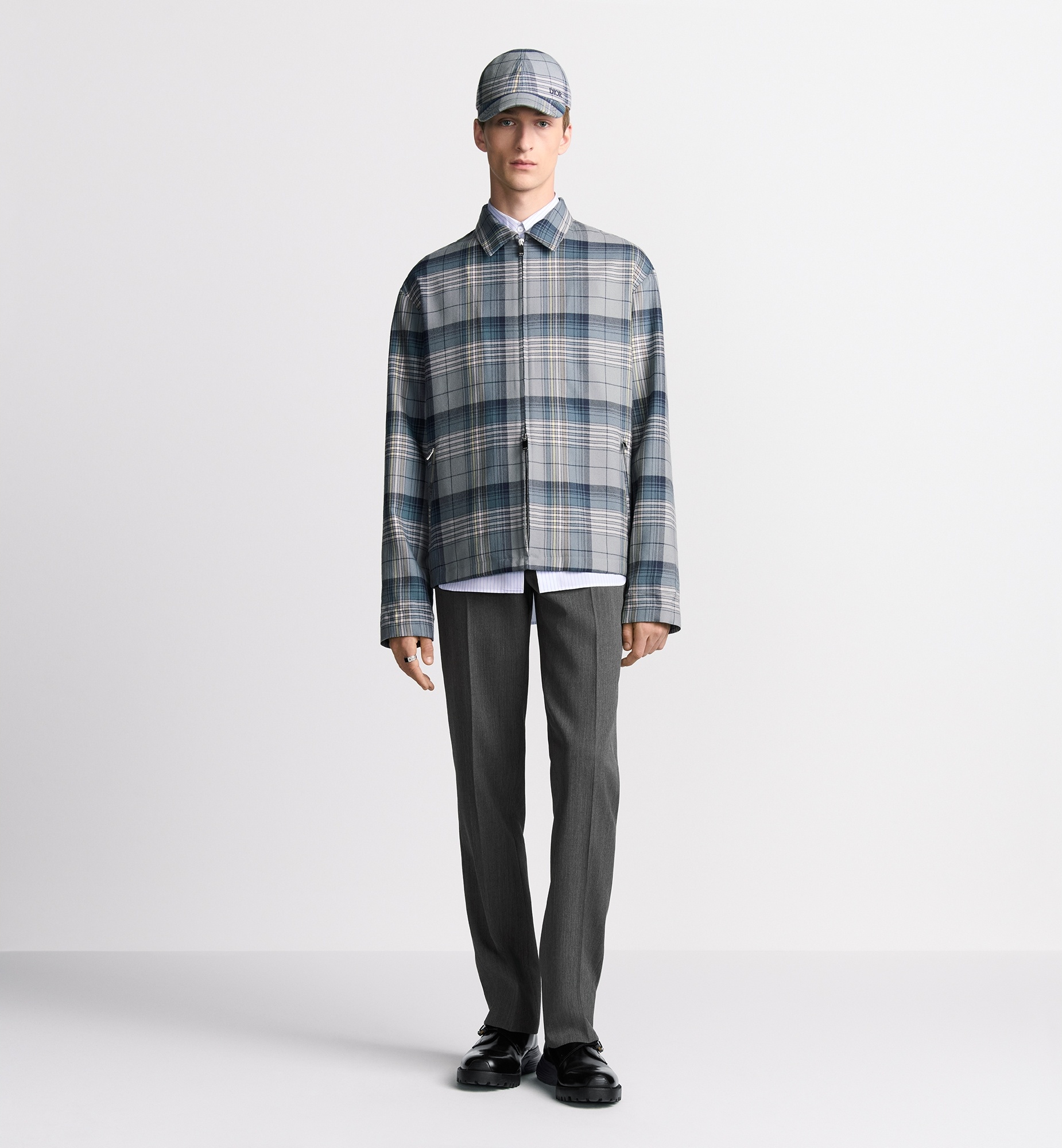 Checkered Zipped Shirt - 3