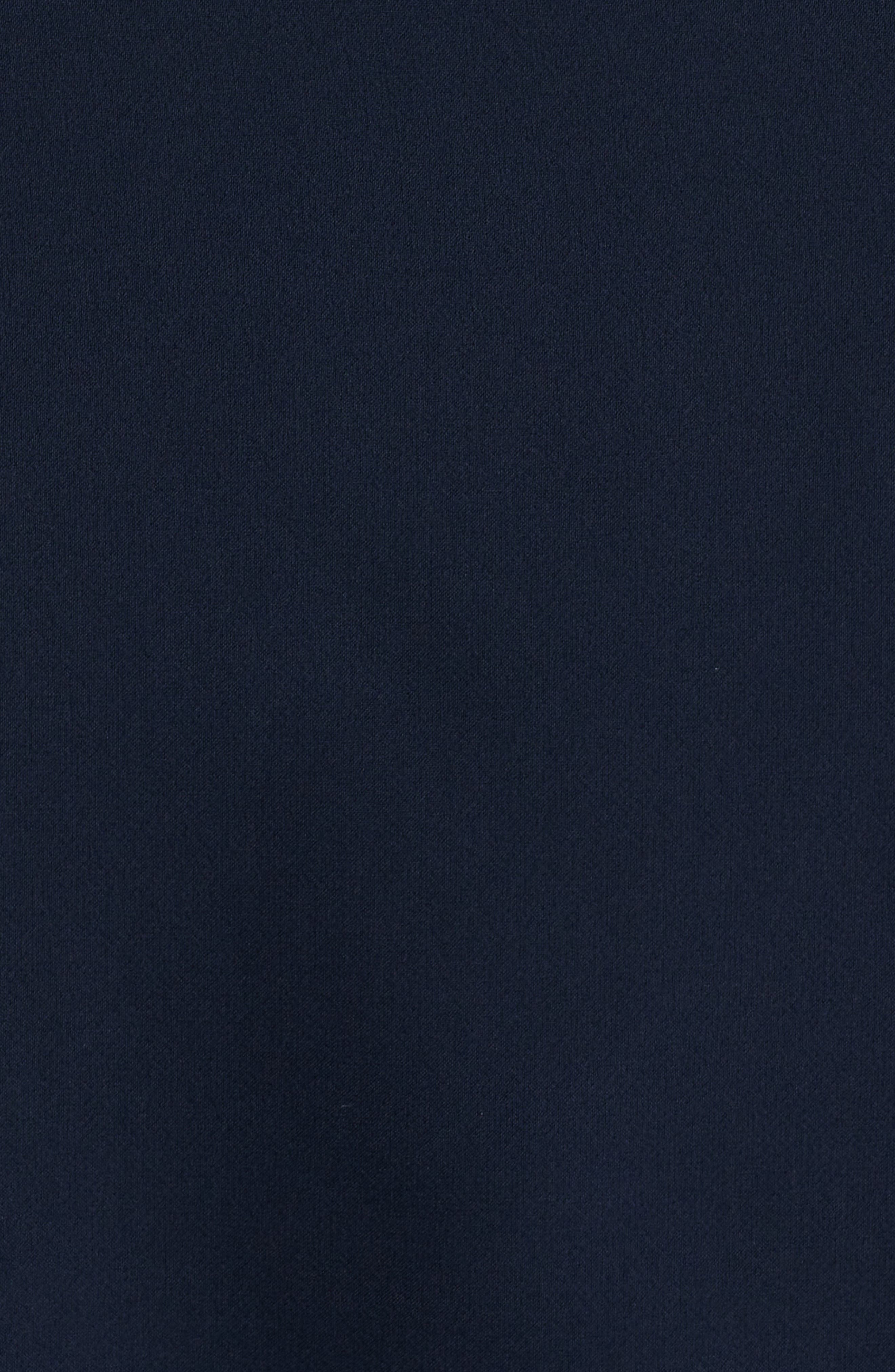 Sachin & Babi Tamara Bead Detail Stretch Crepe Cocktail Midi Dress in Dark Midnight at Nordstrom - 6