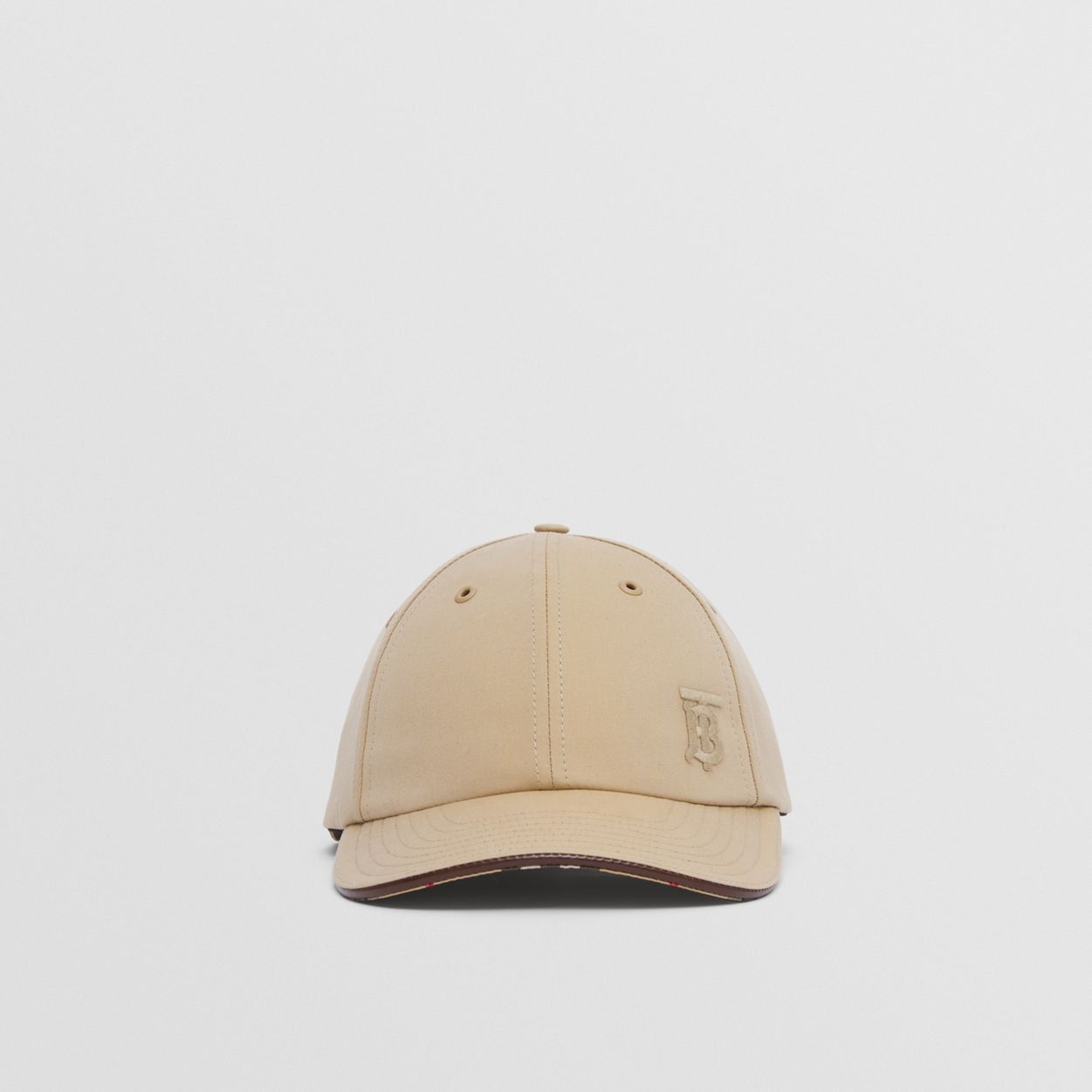 Monogram Motif Cotton Gabardine Baseball Cap - 1