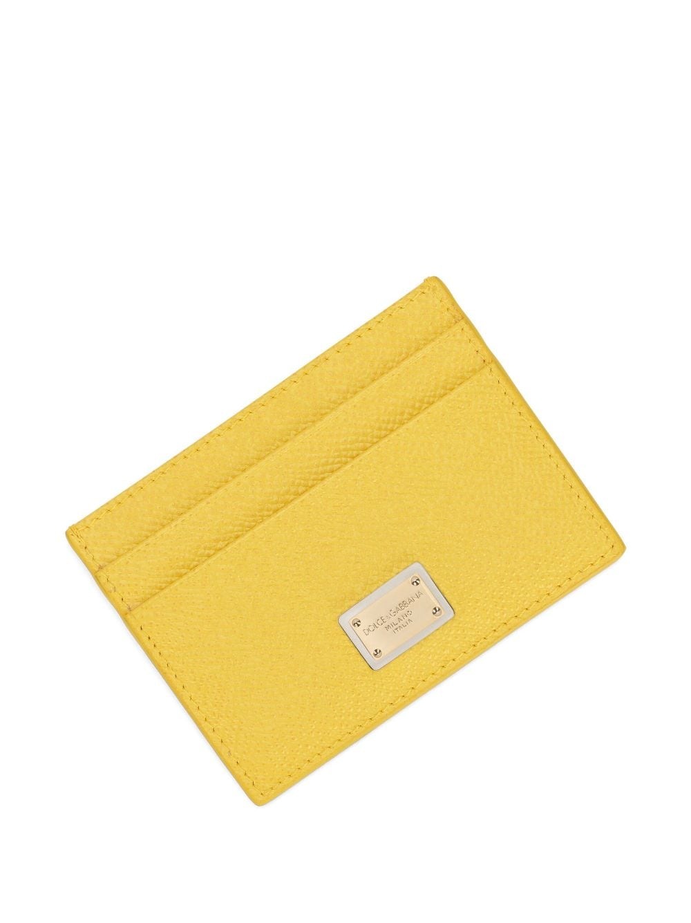 Dauphine logo-plaque cardholder - 3