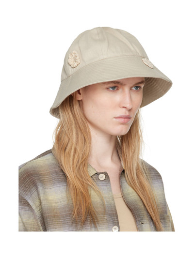 Song for the Mute Beige Daisy Bucket Hat outlook