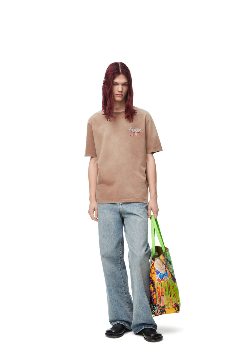 Loewe Loose fit T-shirt in cotton outlook