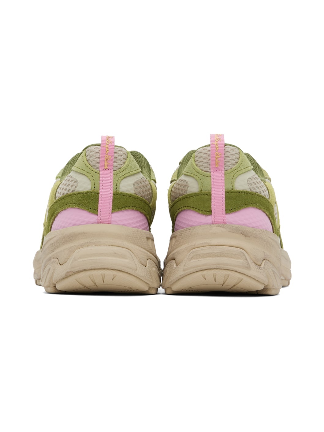 Green & Pink Puma Edition Velophasis Sneakers - 2