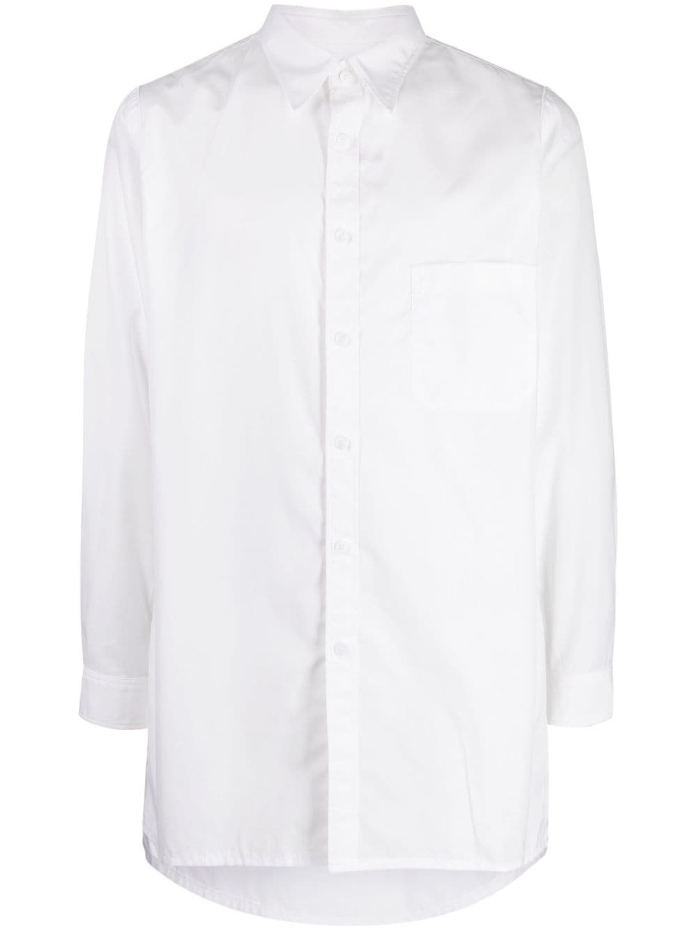 cotton long shirt - 1