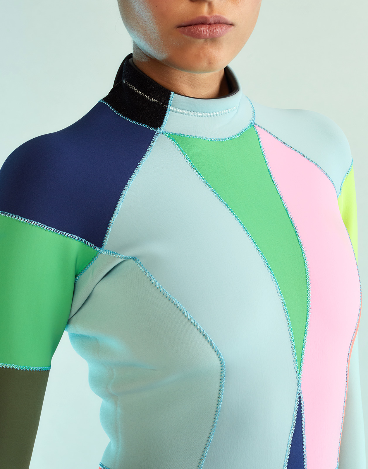 Colorblock Wetsuit - 5