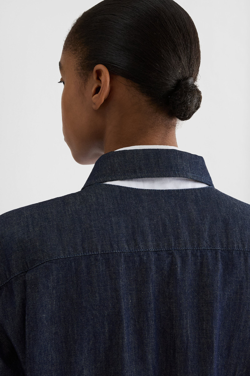 Cotton Chambray Blouson 4