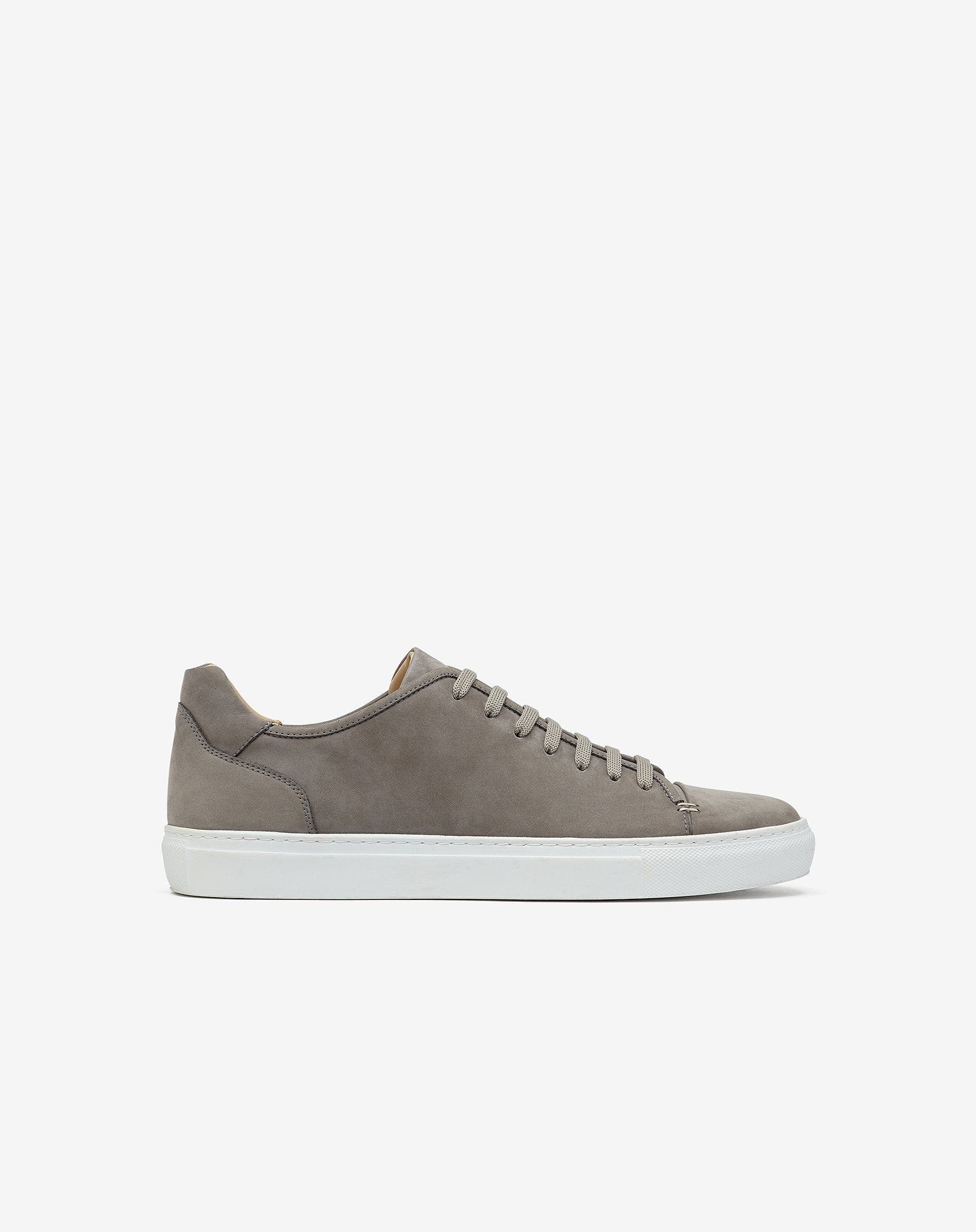 Grey nubuck sneakers - 1