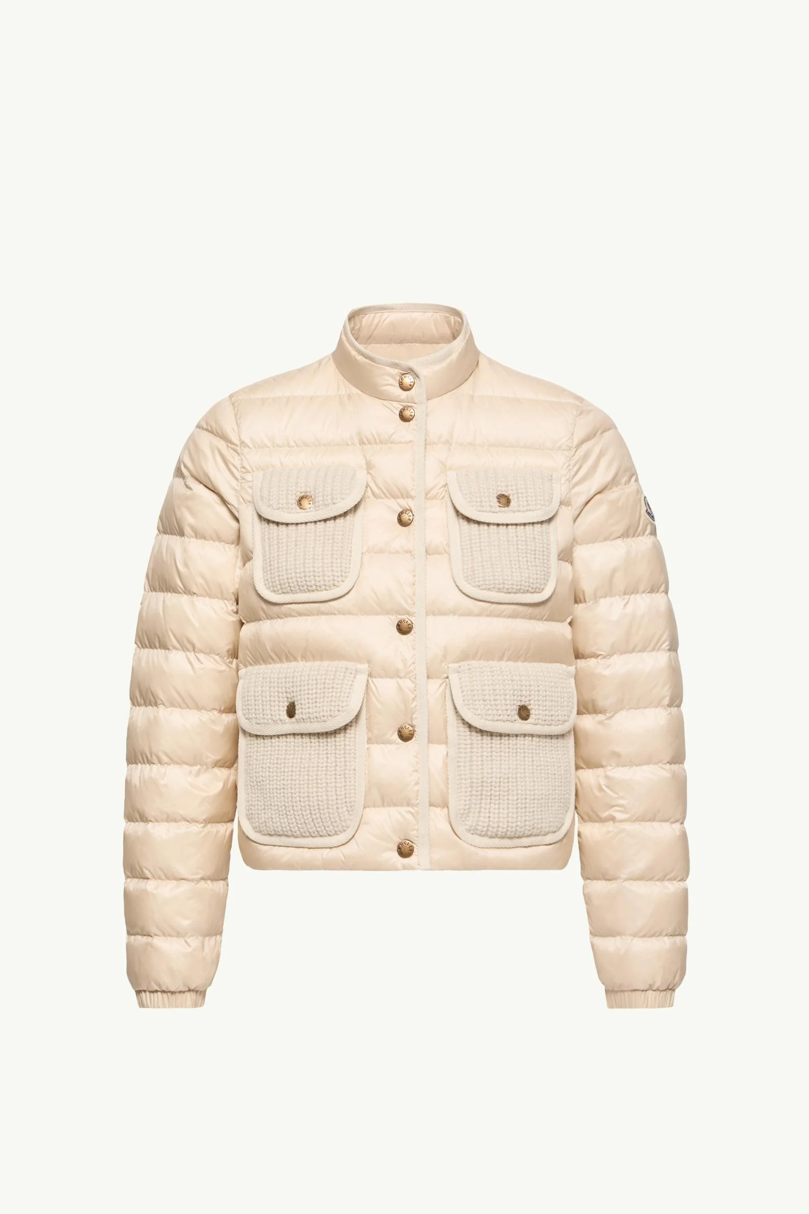 Furet Wool & Cashmere Trimmed Short Down Jacket - 1